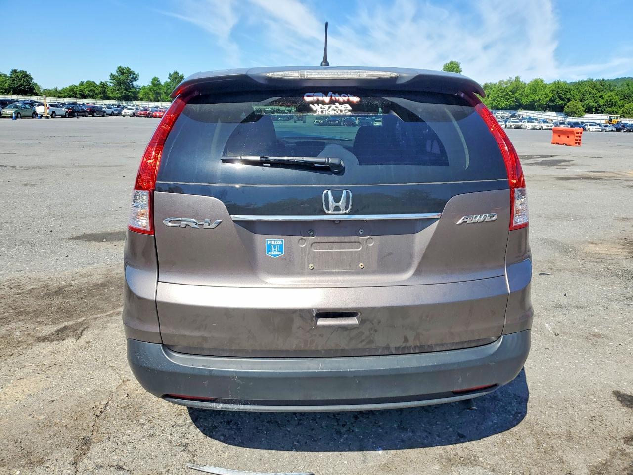 2013 Honda Cr-v Ex Brown vin: 5J6RM4H56DL088814