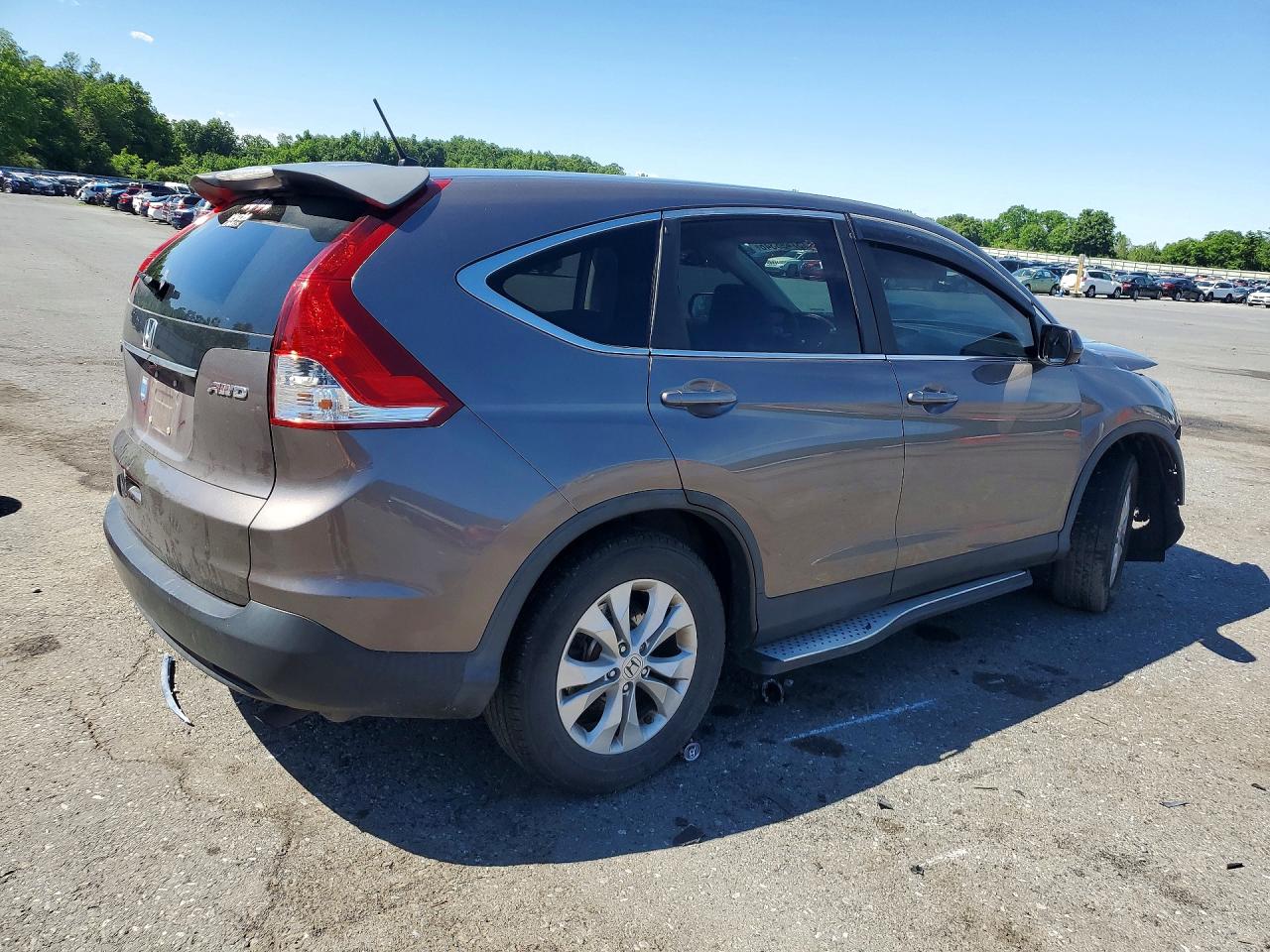 2013 Honda Cr-v Ex Brown vin: 5J6RM4H56DL088814