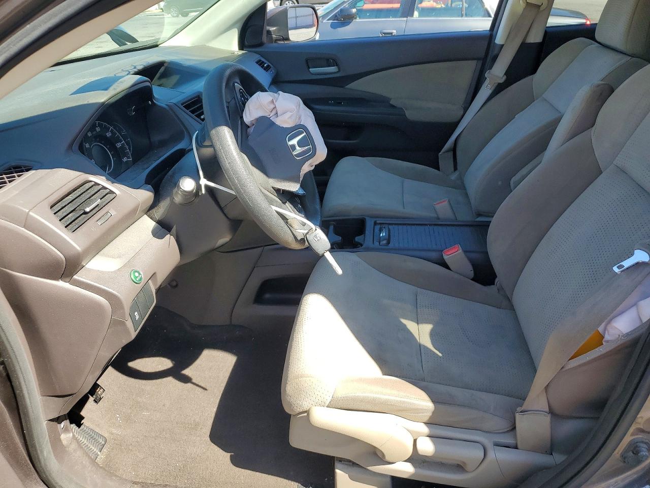 2013 Honda Cr-v Ex Brown vin: 5J6RM4H56DL088814