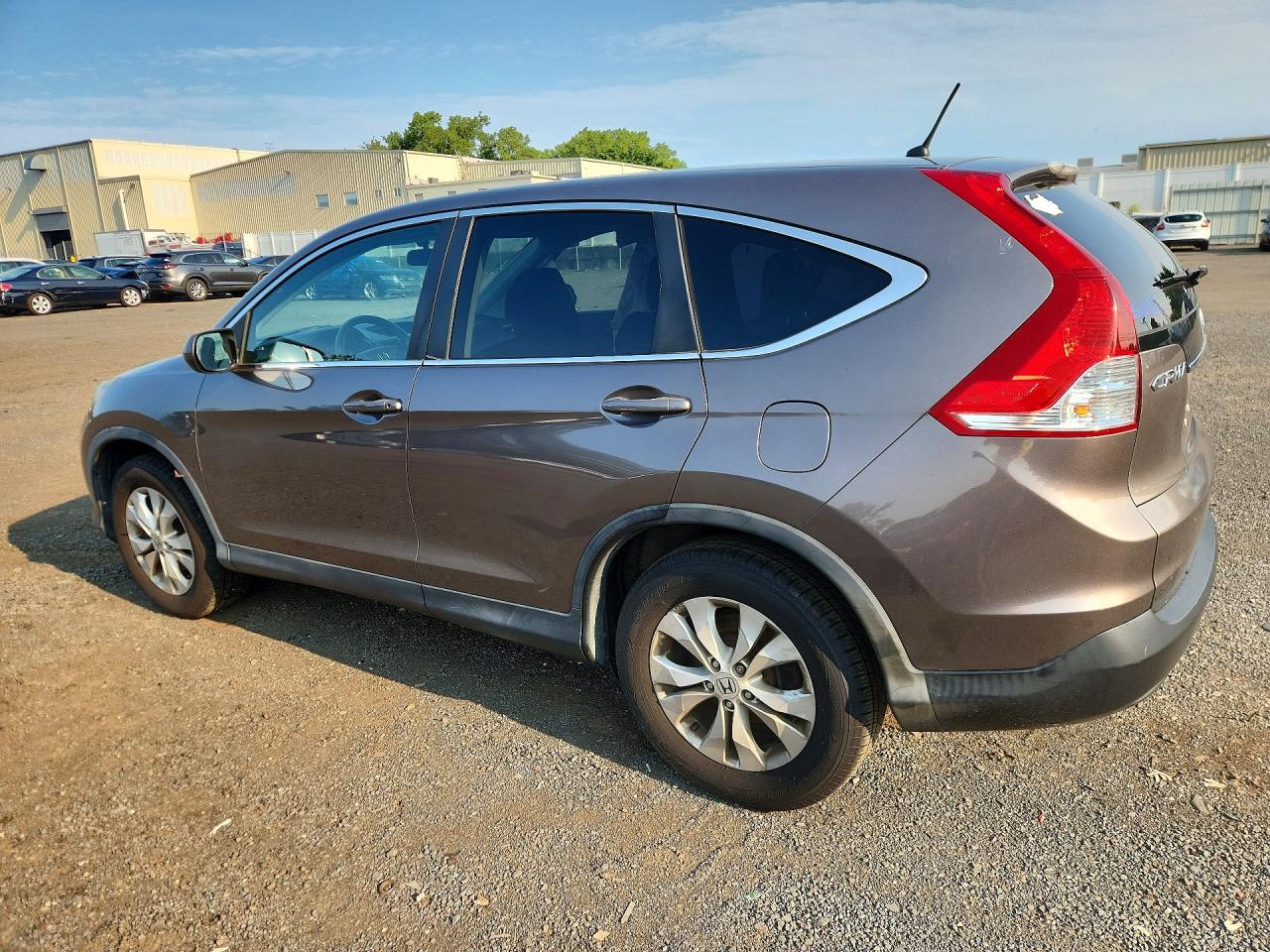 2014 Honda Cr-v Ex Brown vin: 5J6RM4H56EL000796