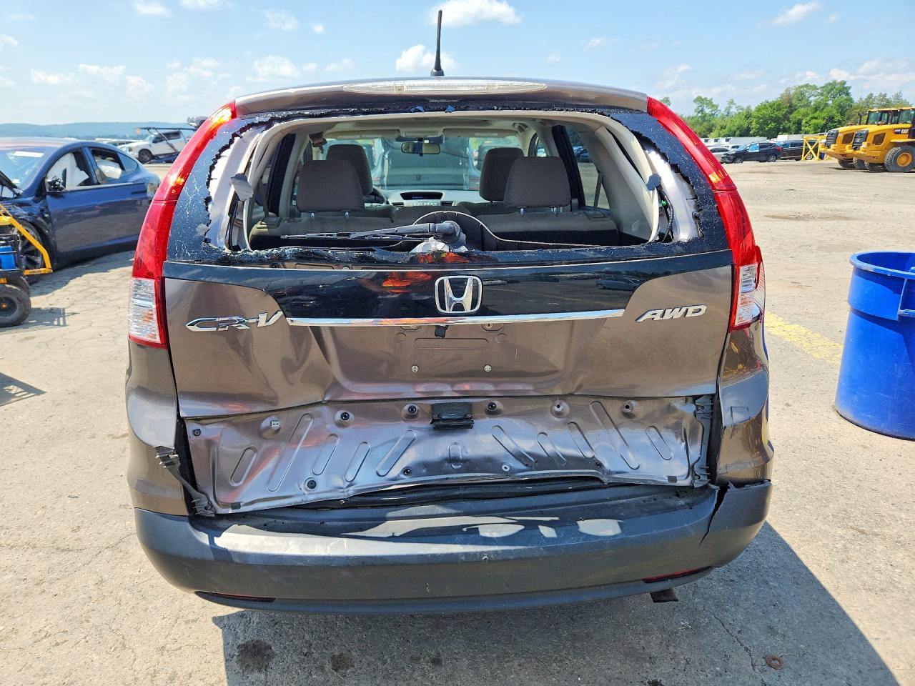 2014 Honda Cr-v Ex Серый vin: 5J6RM4H56EL016898