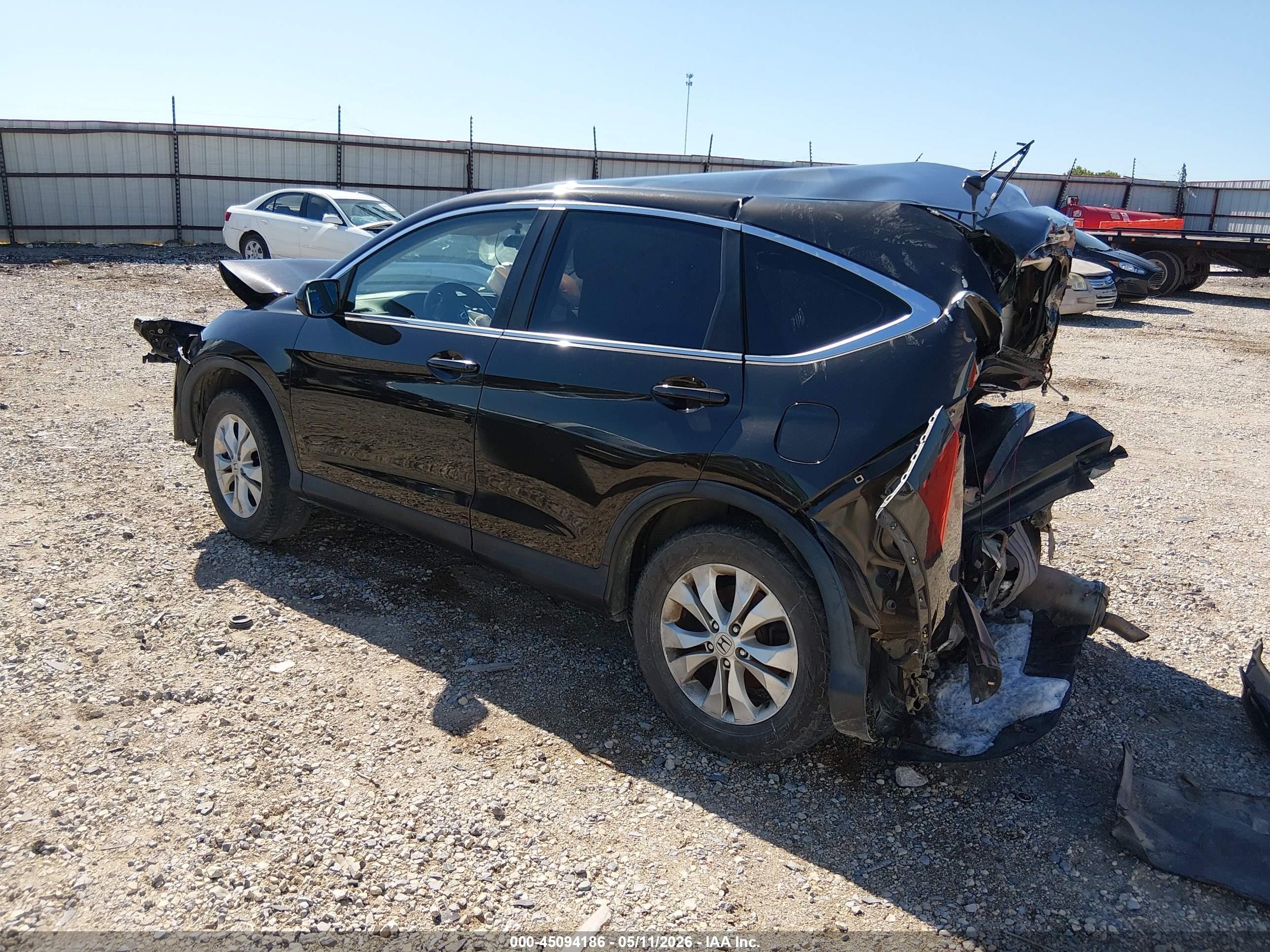 2014 Honda Cr-v Ex Black vin: 5J6RM4H56EL035905