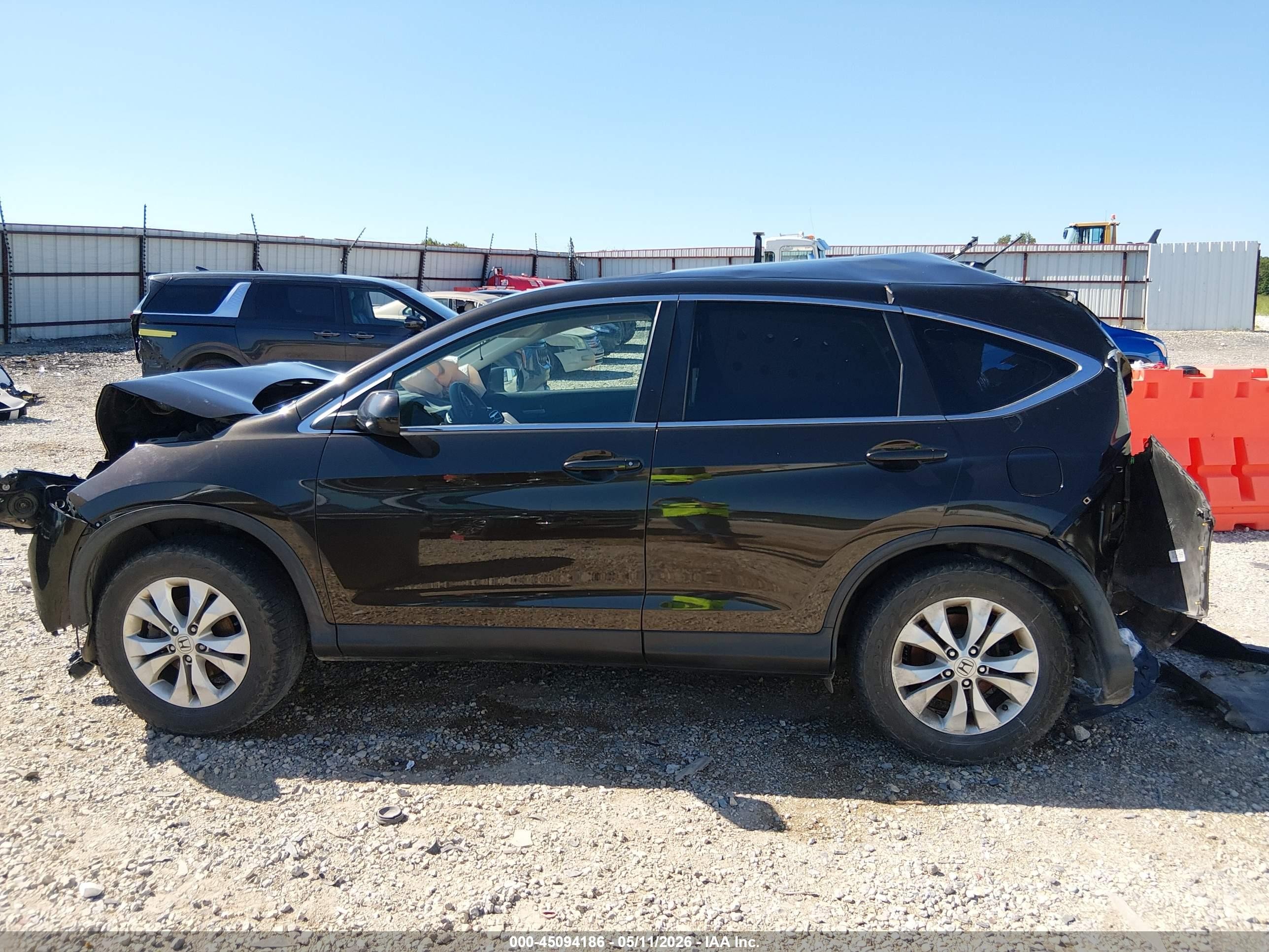 2014 Honda Cr-v Ex Black vin: 5J6RM4H56EL035905