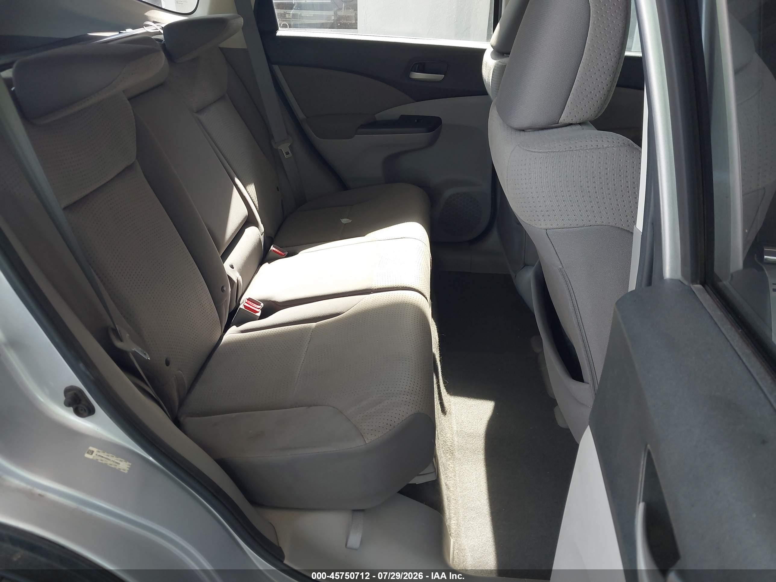 2014 Honda Cr-v Ex Silver vin: 5J6RM4H56EL053885