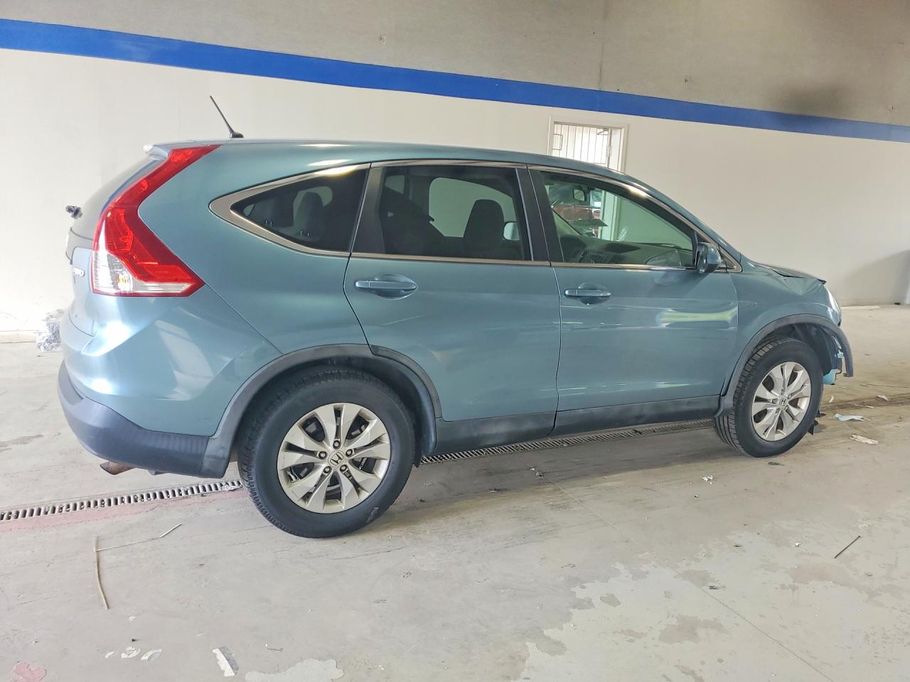 2014 Honda Cr-v Ex Blue vin: 5J6RM4H56EL063462
