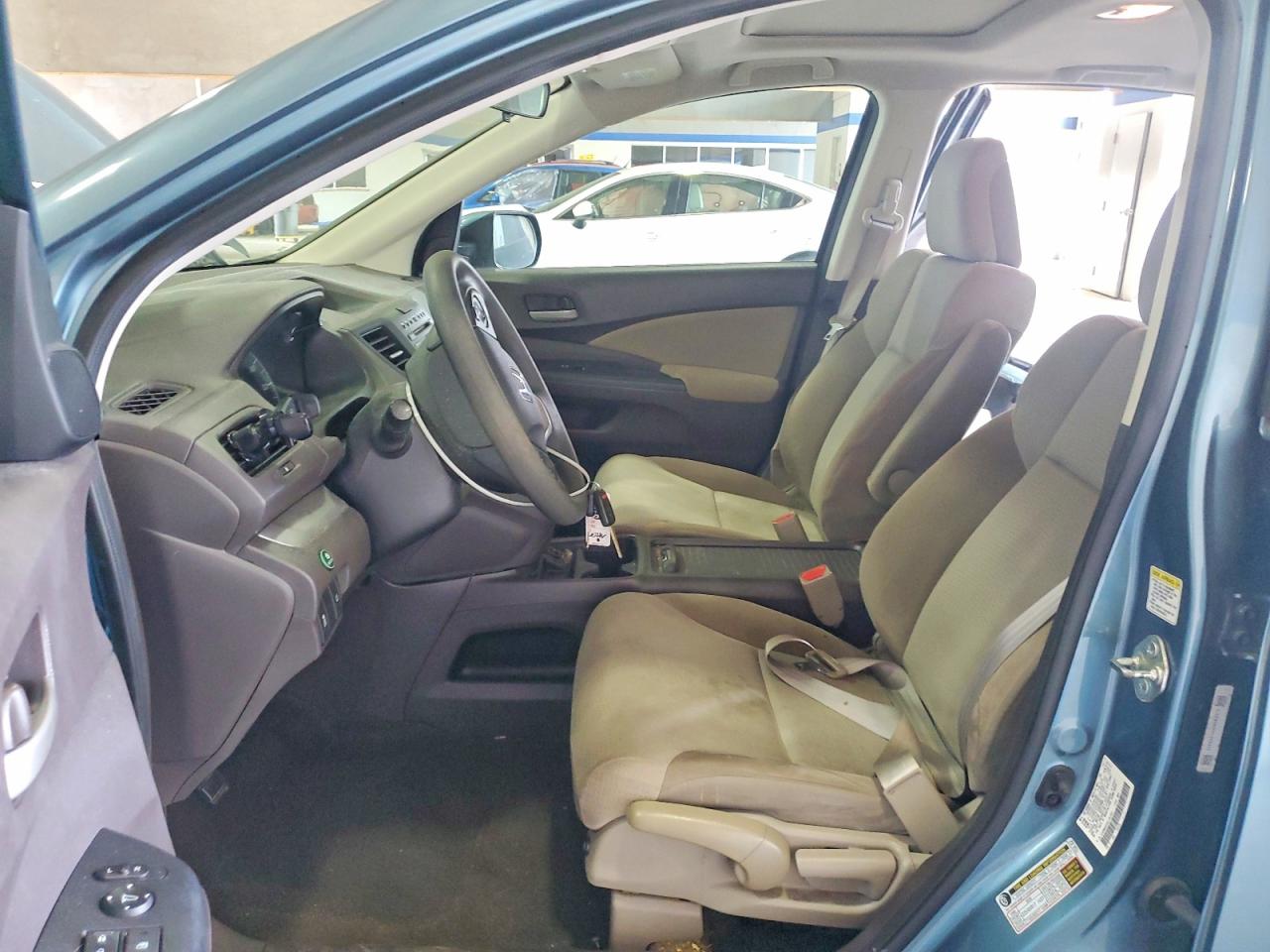 2014 Honda Cr-v Ex Blue vin: 5J6RM4H56EL063462