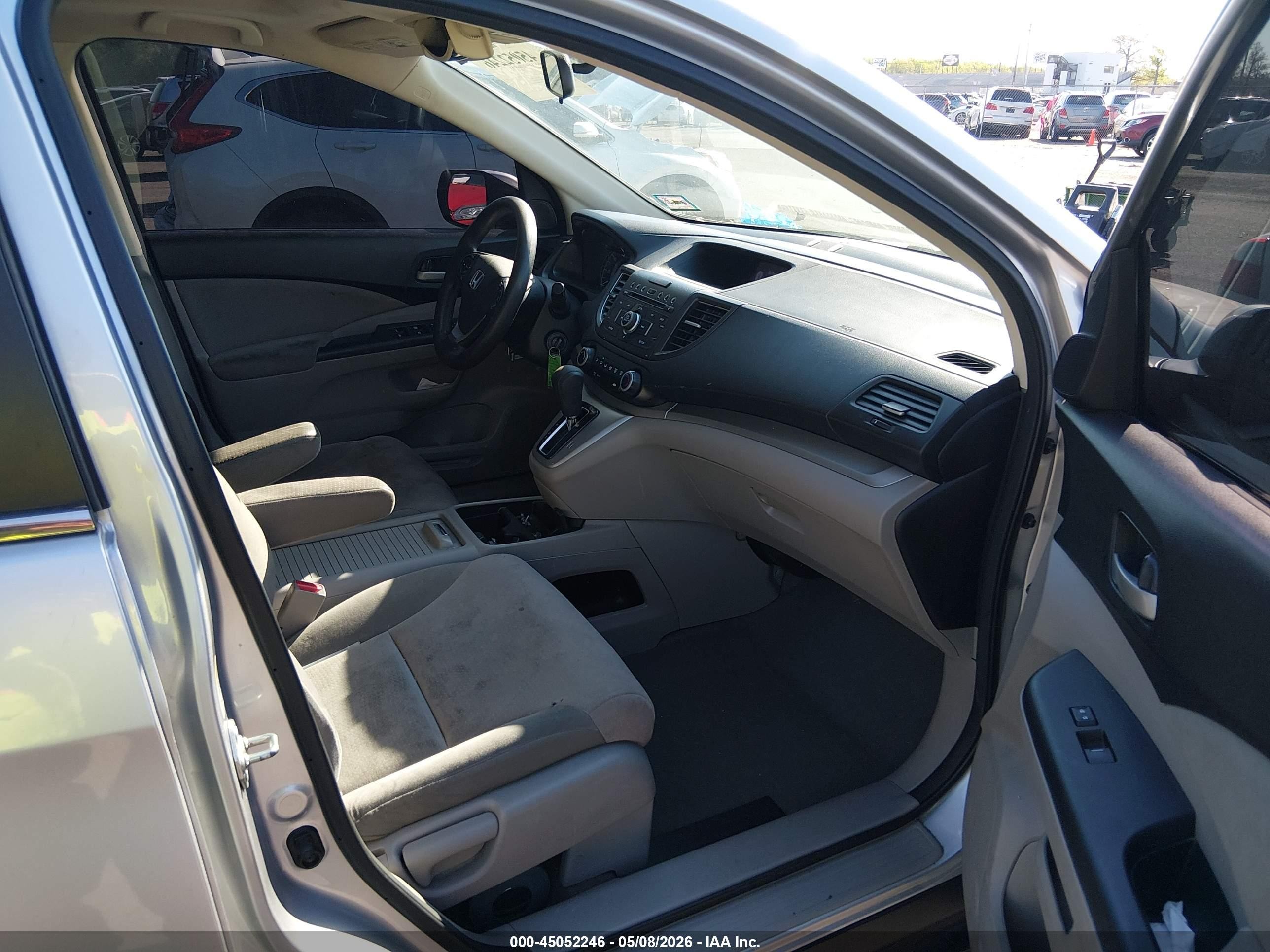2014 Honda Cr-v Ex Gray vin: 5J6RM4H56EL081346
