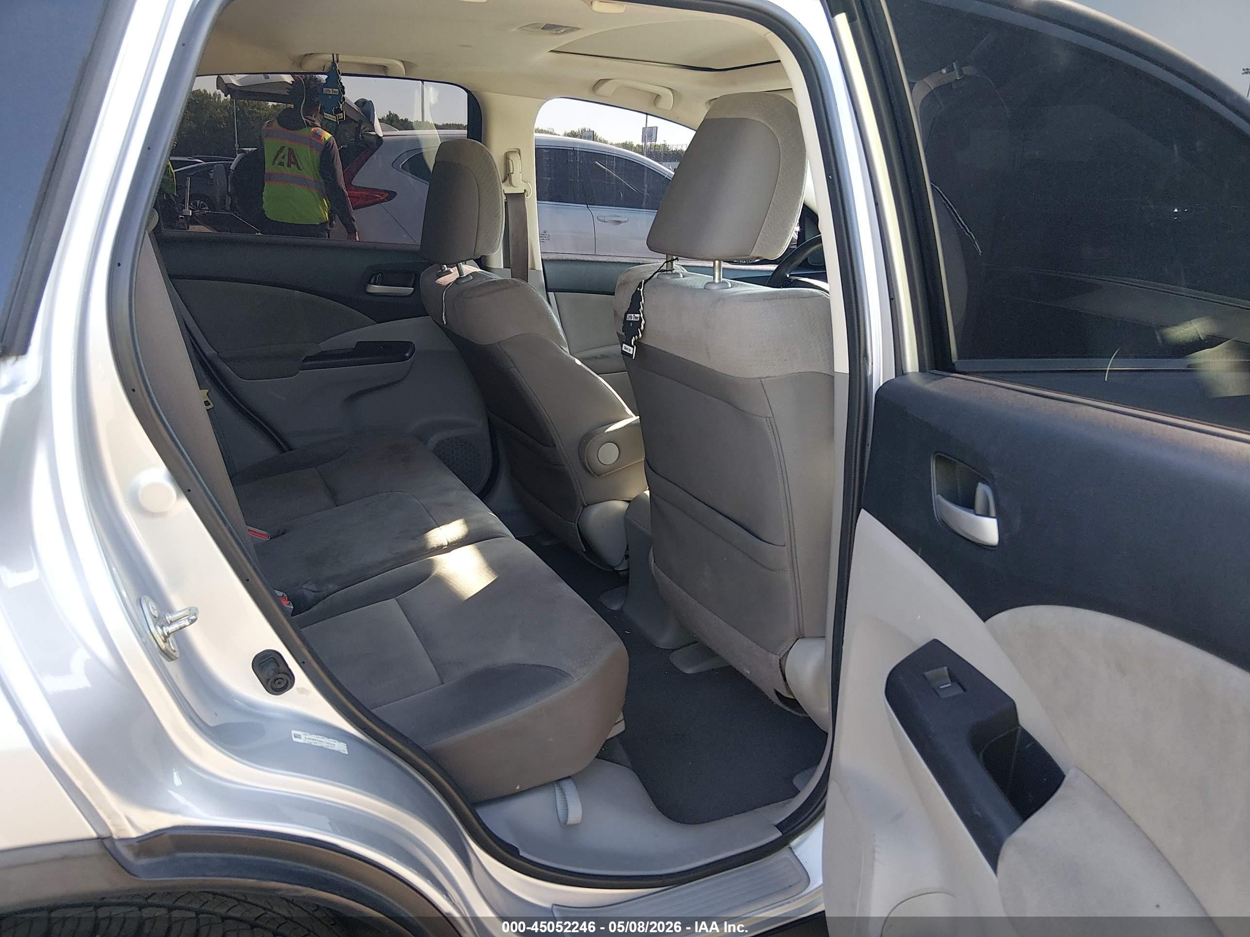 2014 Honda Cr-v Ex Gray vin: 5J6RM4H56EL081346