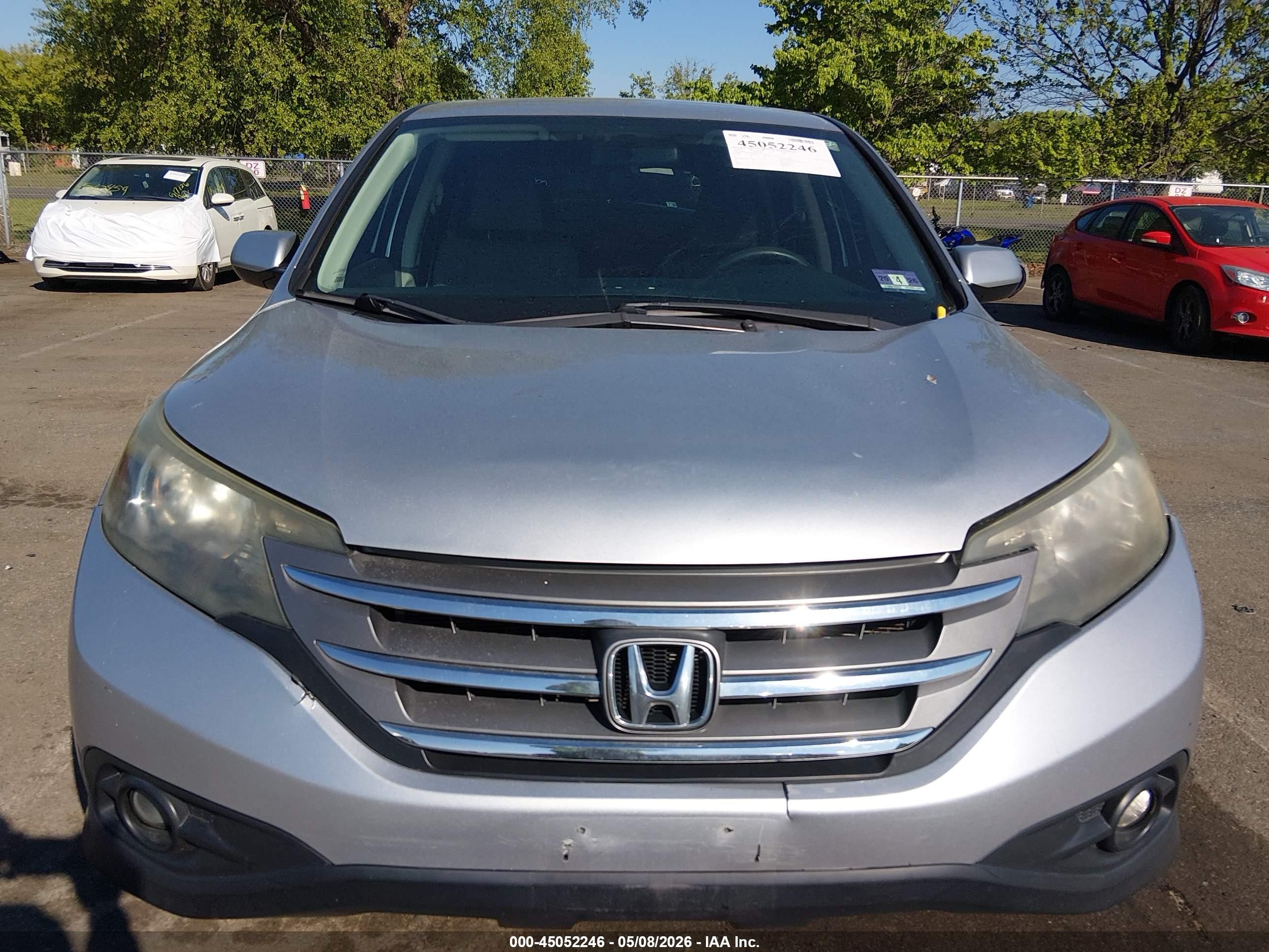 2014 Honda Cr-v Ex Gray vin: 5J6RM4H56EL081346