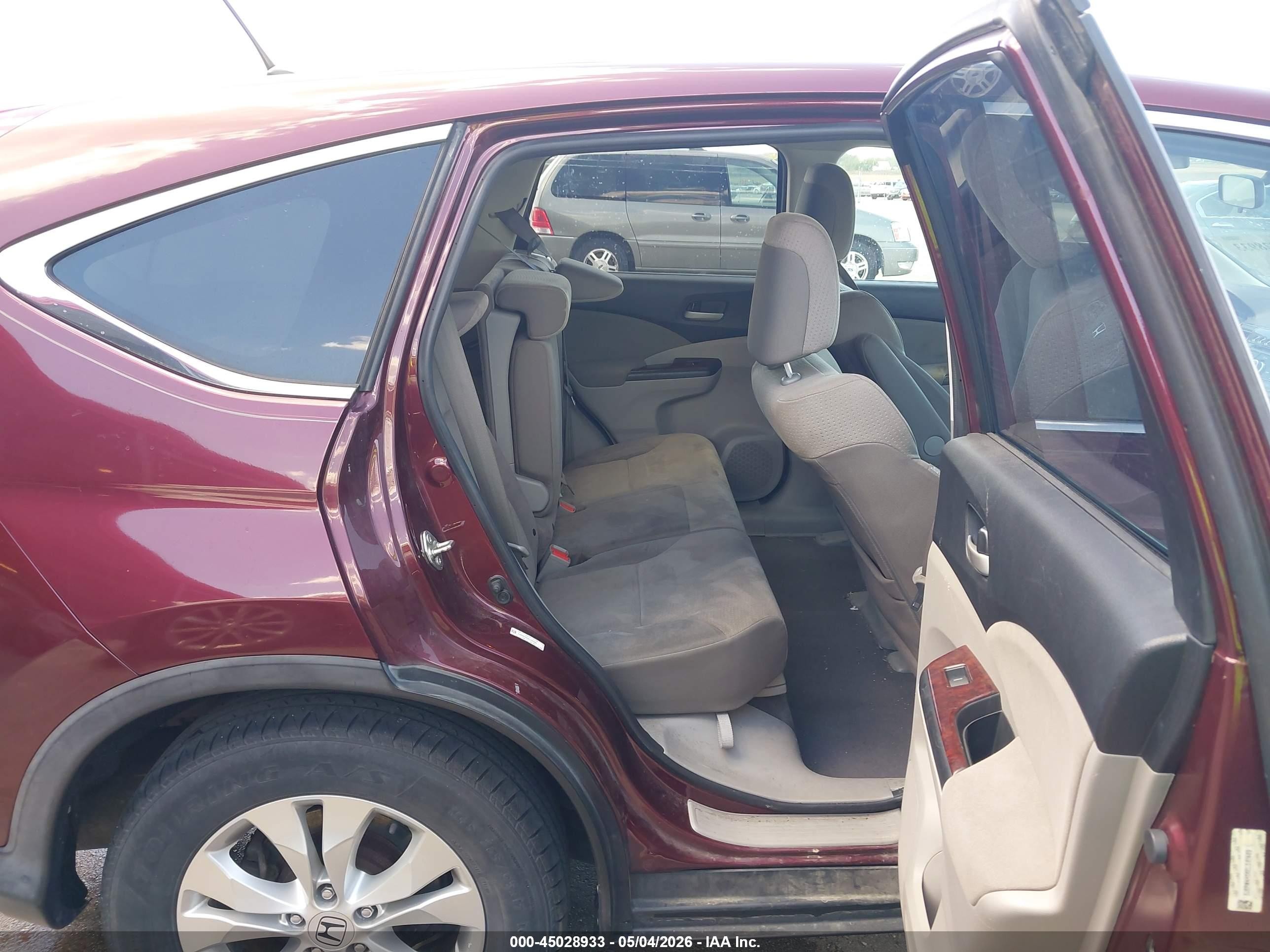 2014 Honda Cr-v Ex Black vin: 5J6RM4H56EL081489