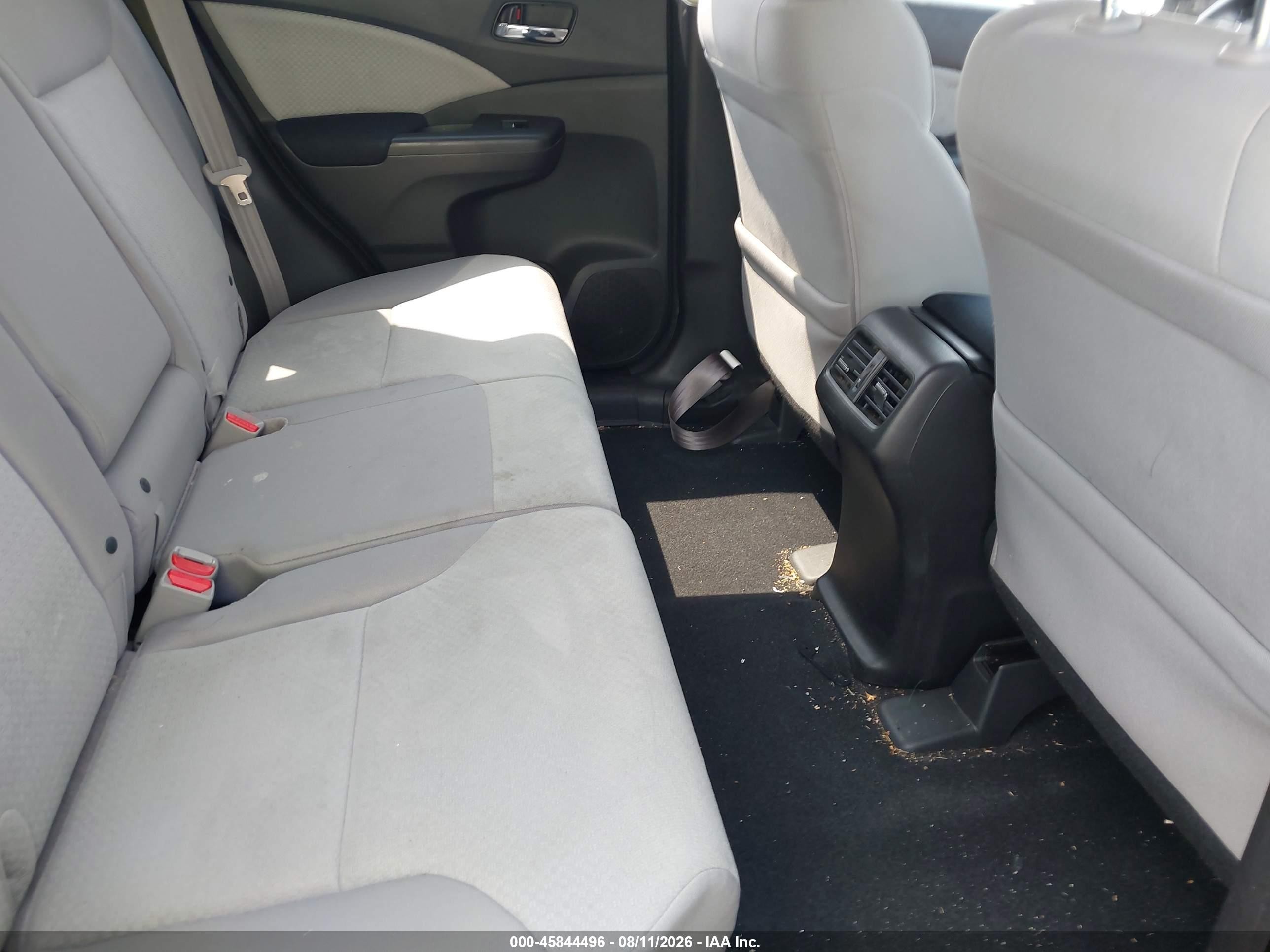 2015 Honda Cr-v Ex Gray vin: 5J6RM4H56FL036683