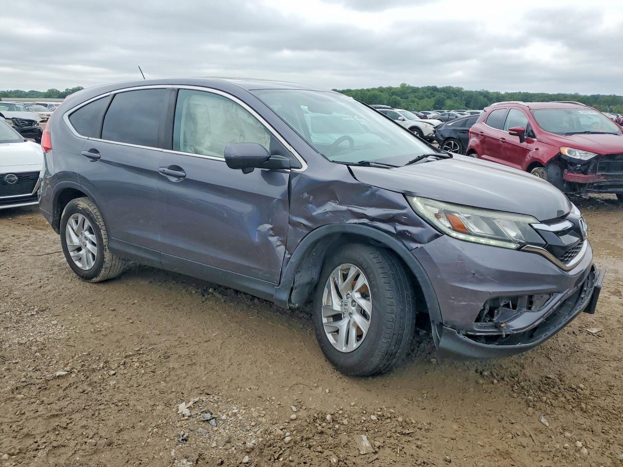 2015 Honda Cr-v Ex Черный vin: 5J6RM4H56FL048204