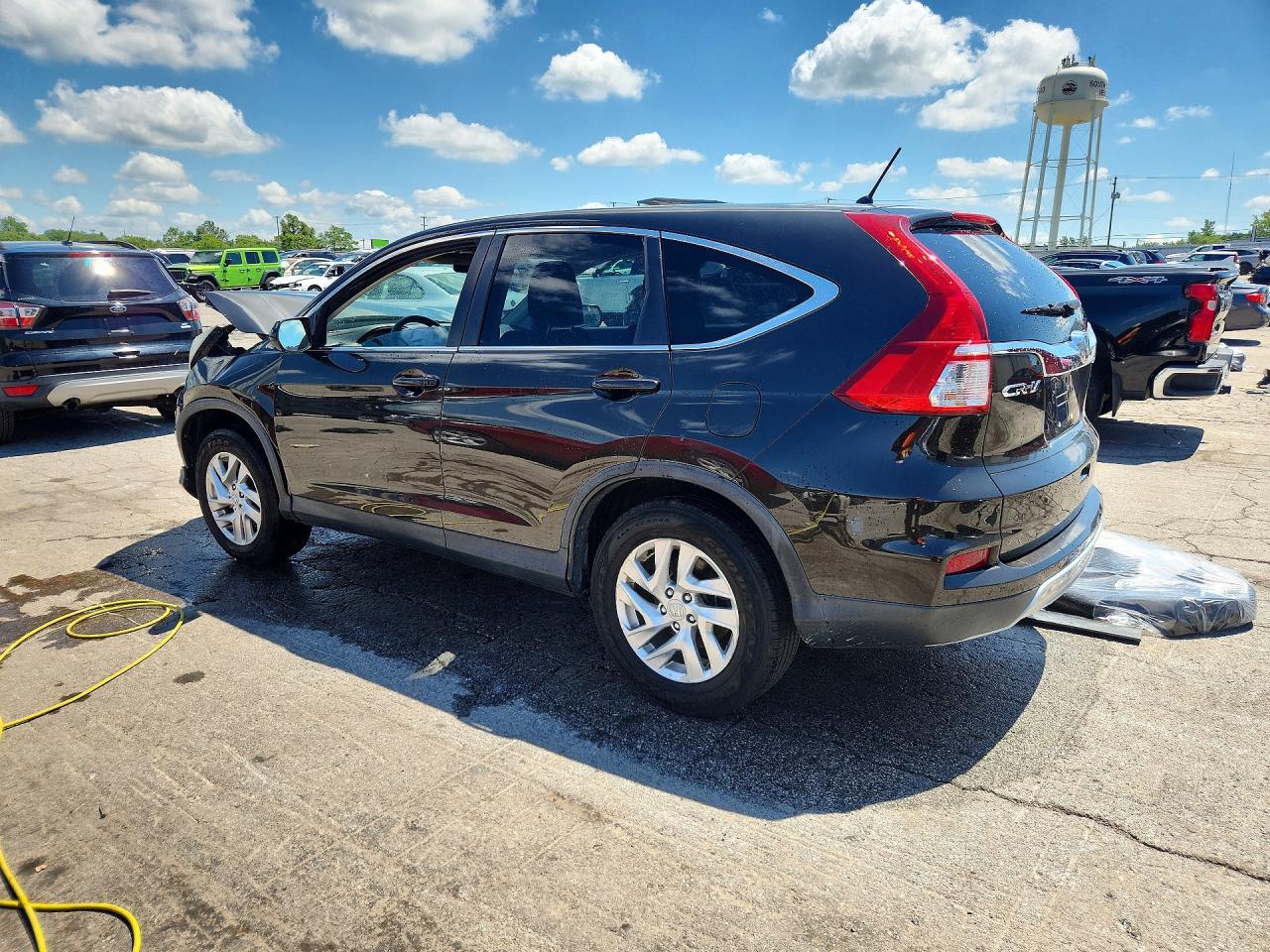 2015 Honda Cr-v Ex Gray vin: 5J6RM4H56FL054584