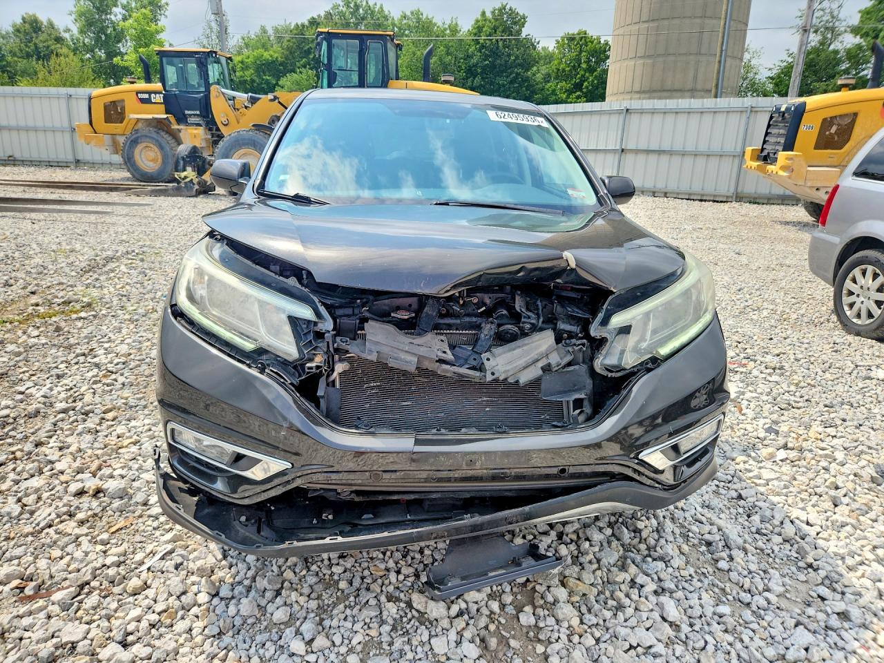 2015 Honda Cr-v Ex Черный vin: 5J6RM4H56FL062667