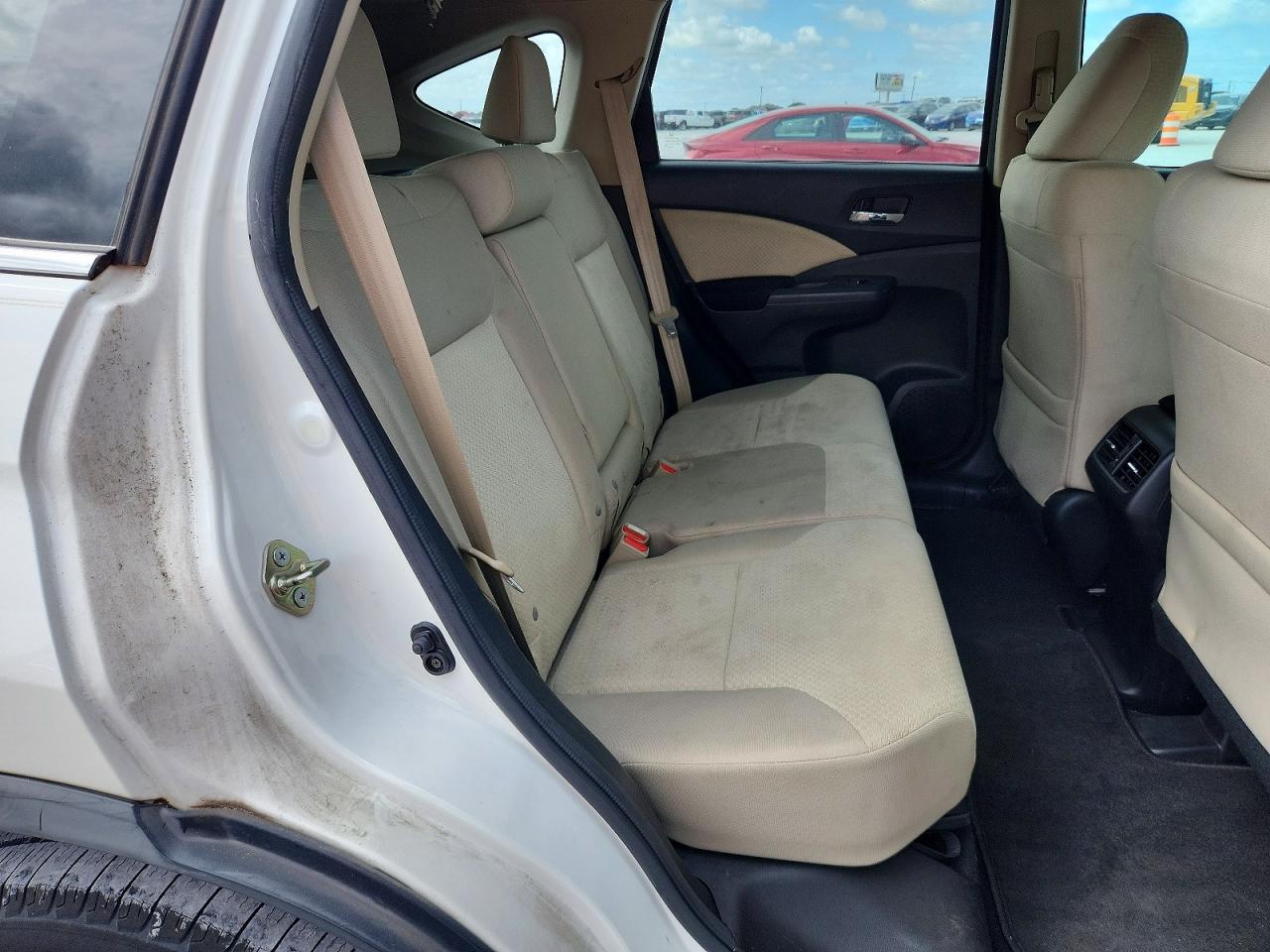 2016 Honda Cr-v Ex White vin: 5J6RM4H56GL136591