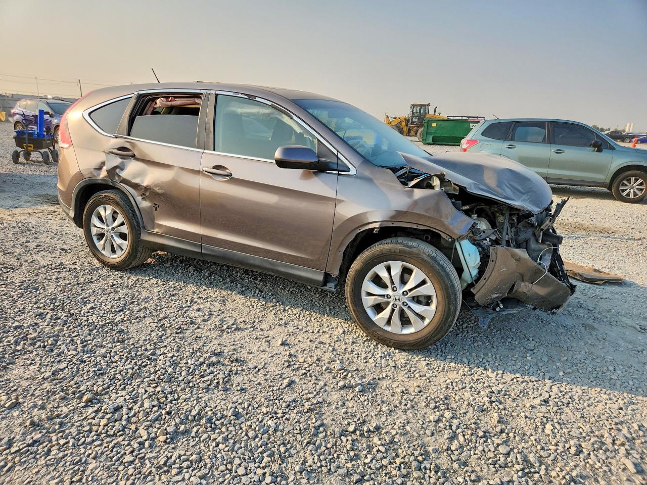 2012 Honda Cr-v Ex Silver vin: 5J6RM4H57CL001260