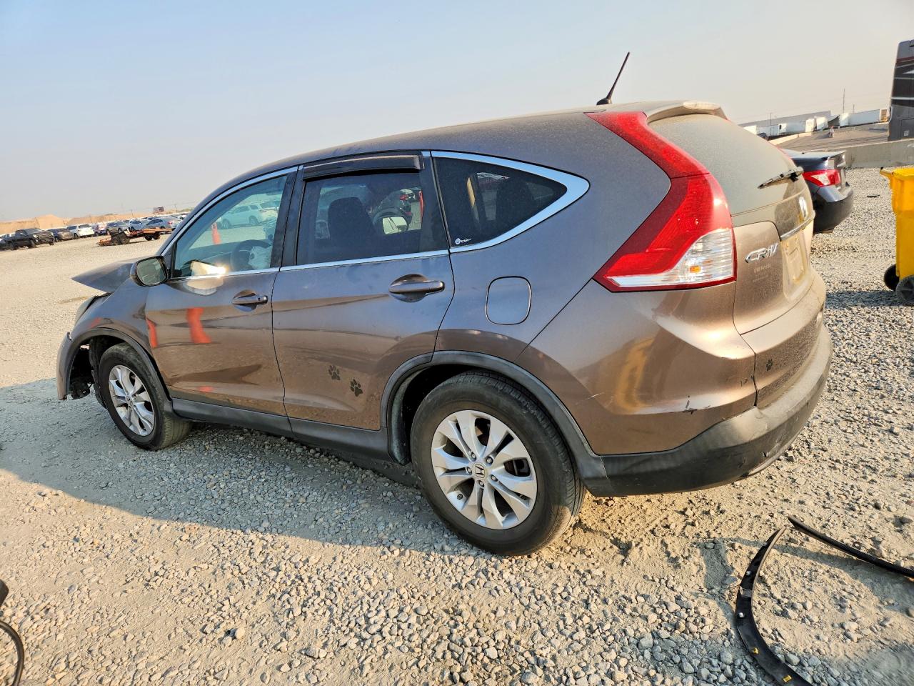 2012 Honda Cr-v Ex Silver vin: 5J6RM4H57CL001260