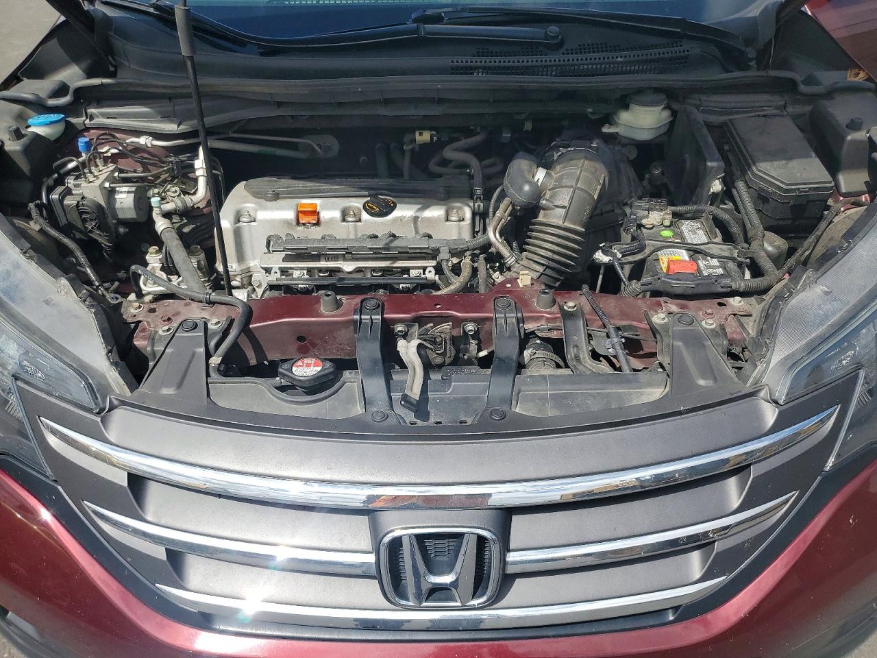 2012 Honda Cr-v Ex Maroon vin: 5J6RM4H57CL007639
