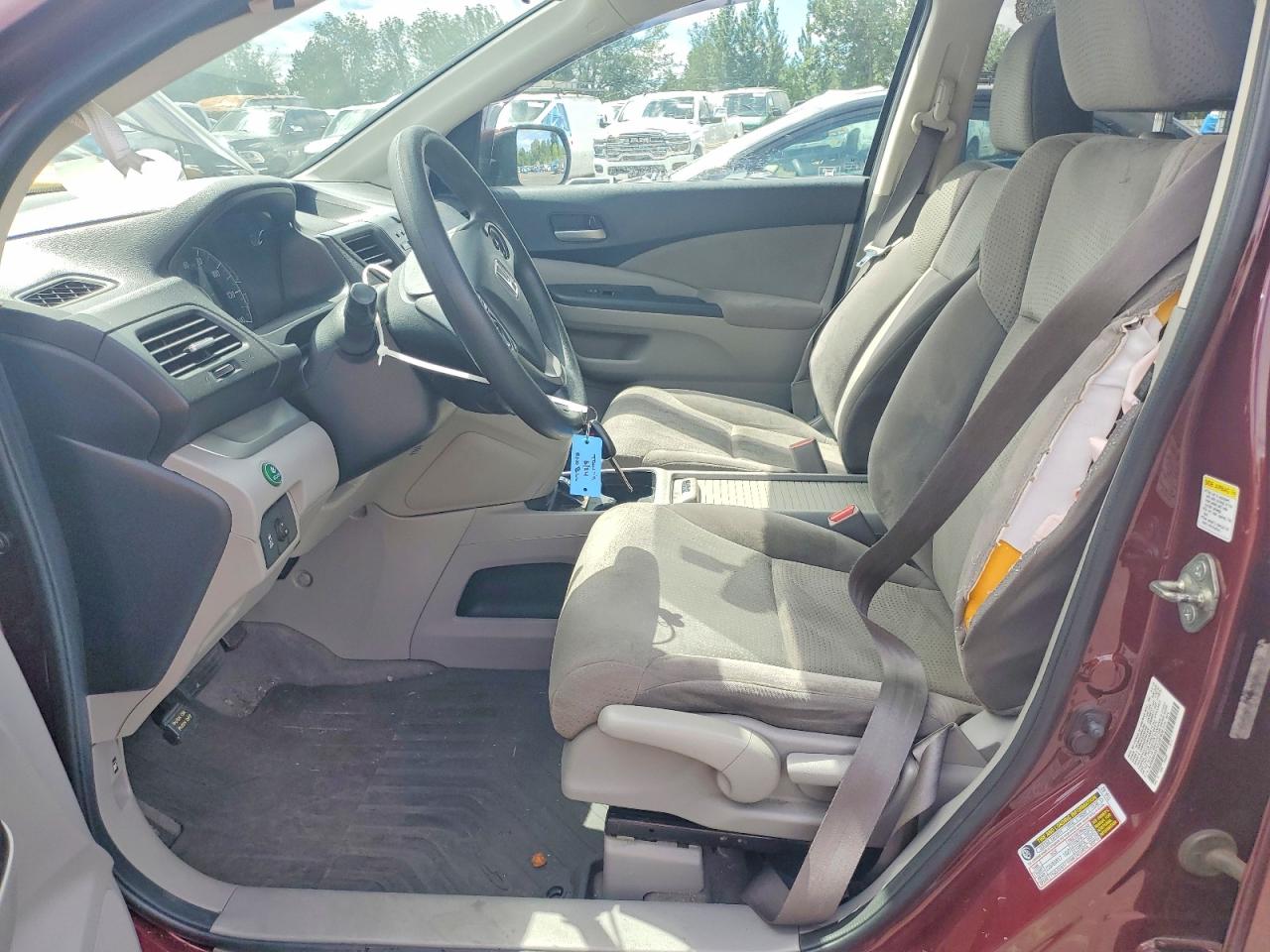 2012 Honda Cr-v Ex Maroon vin: 5J6RM4H57CL007639