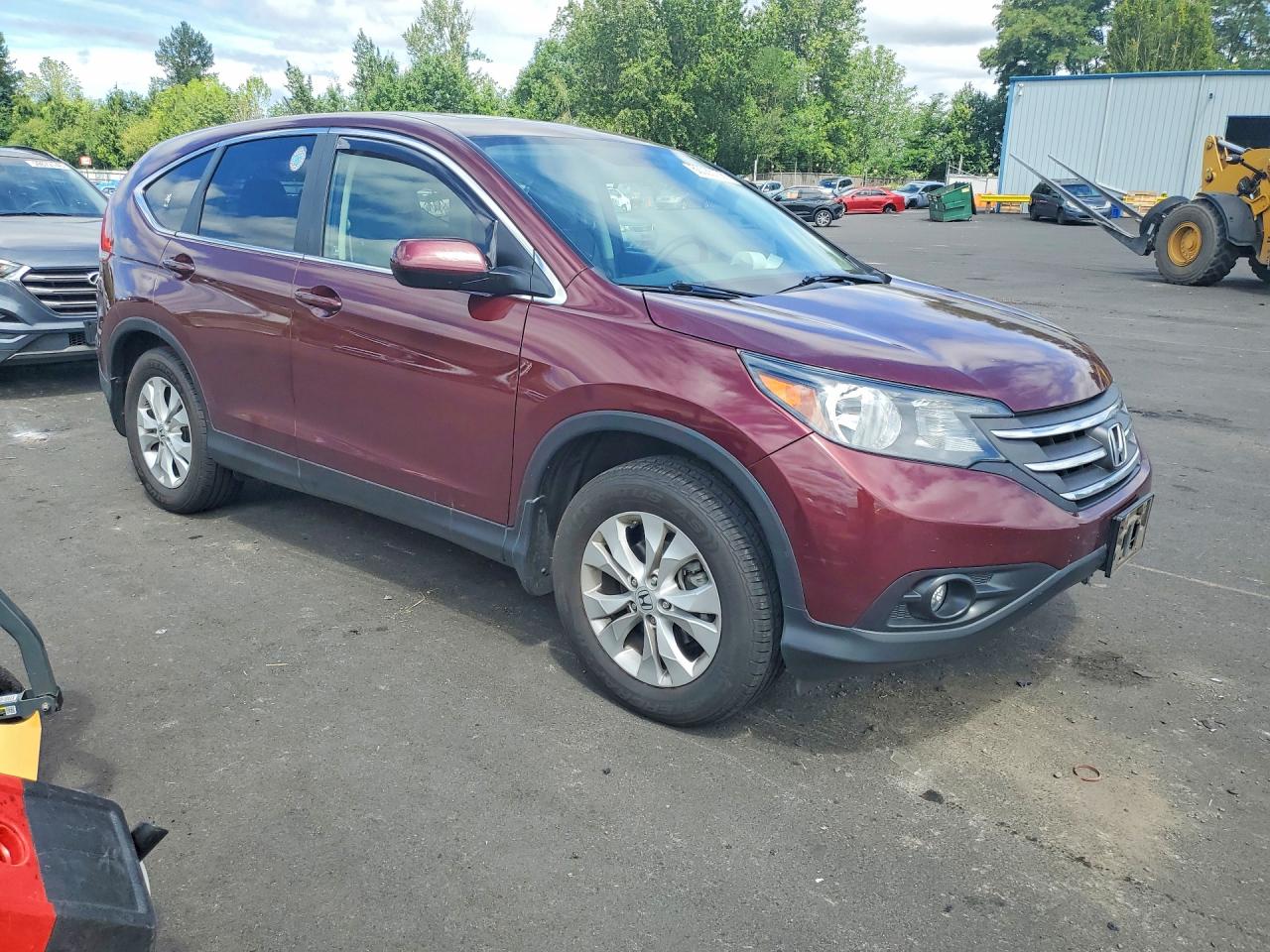 2012 Honda Cr-v Ex Maroon vin: 5J6RM4H57CL007639