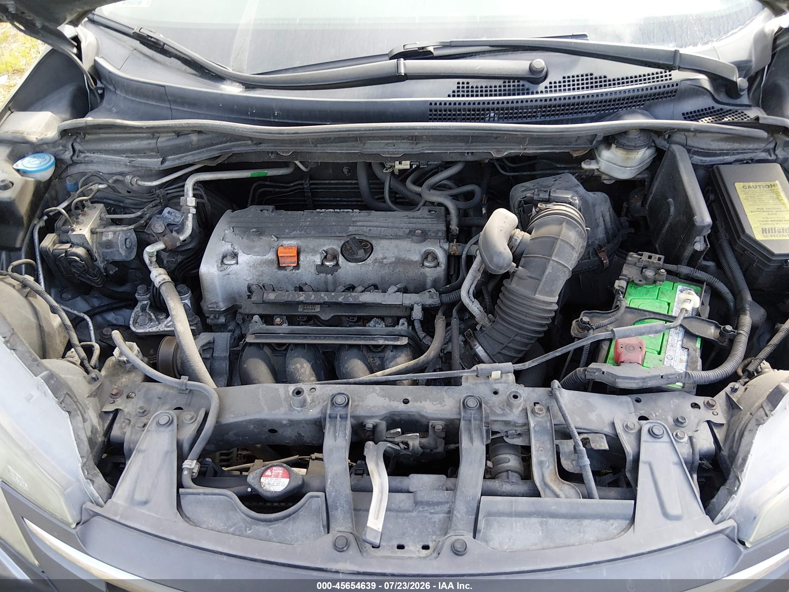 2012 Honda Cr-v Ex Gray vin: 5J6RM4H57CL007740