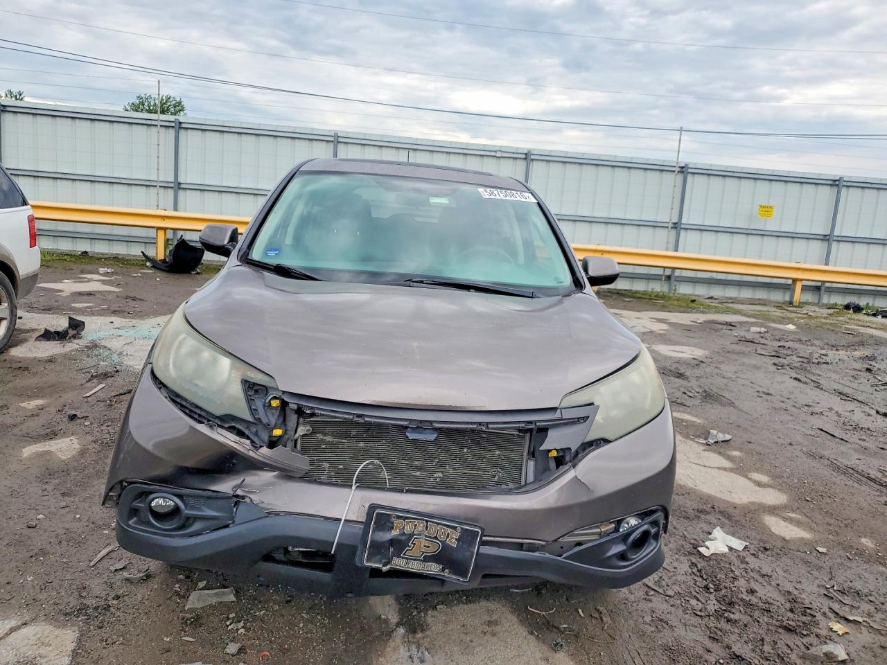 2012 Honda Cr-v Ex Коричневый vin: 5J6RM4H57CL008502