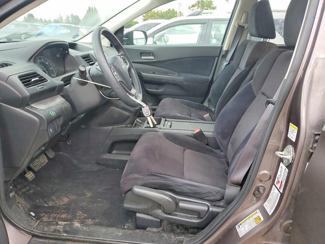 2012 Honda Cr-v Ex Коричневый vin: 5J6RM4H57CL008502