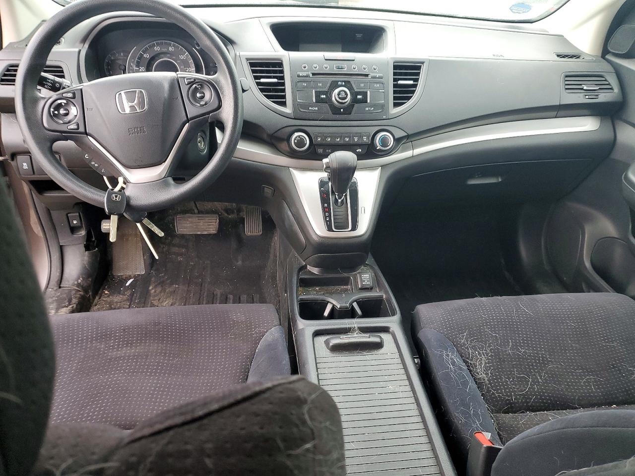 2012 Honda Cr-v Ex Коричневый vin: 5J6RM4H57CL008502