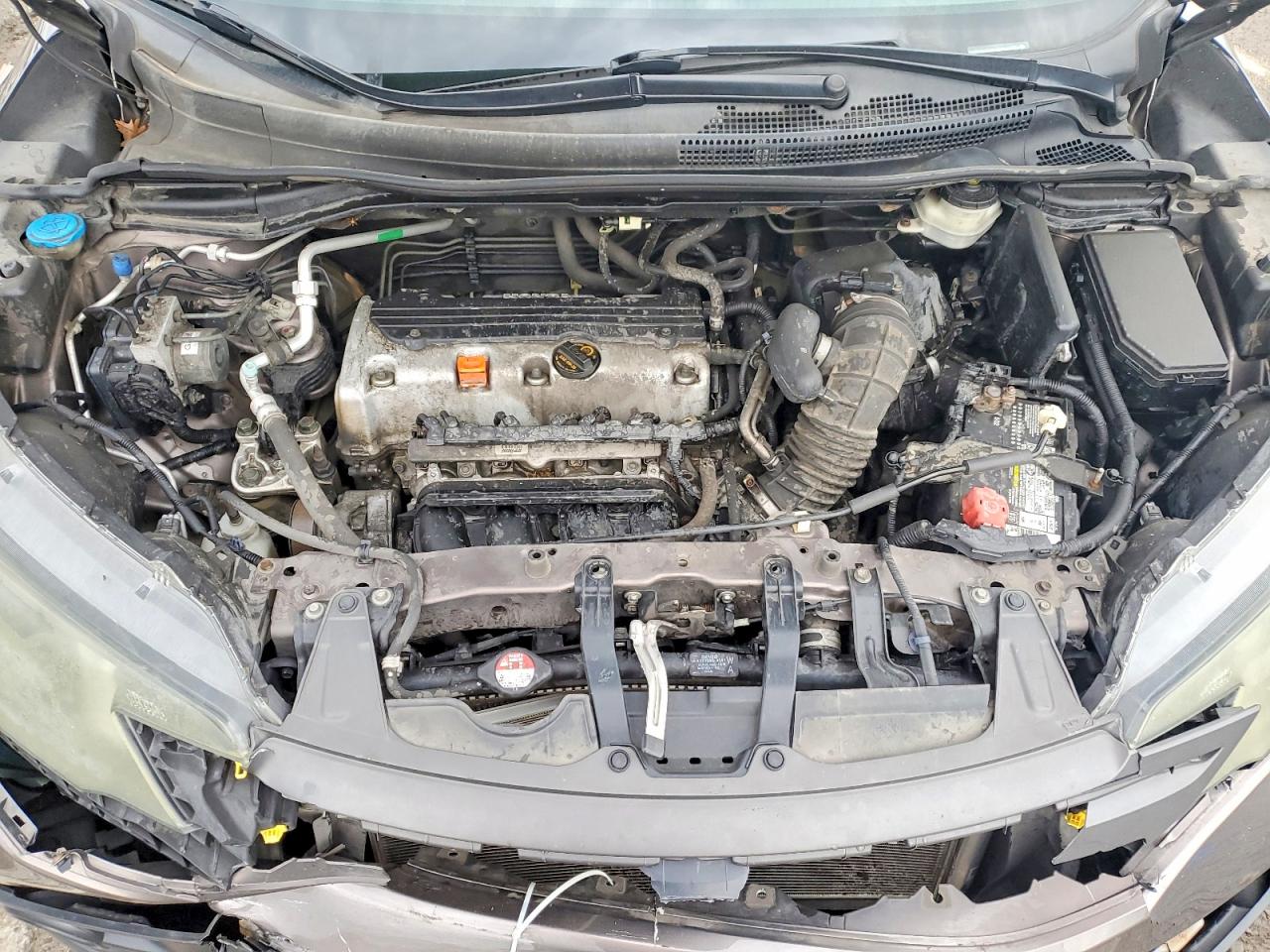 2012 Honda Cr-v Ex Коричневый vin: 5J6RM4H57CL008502