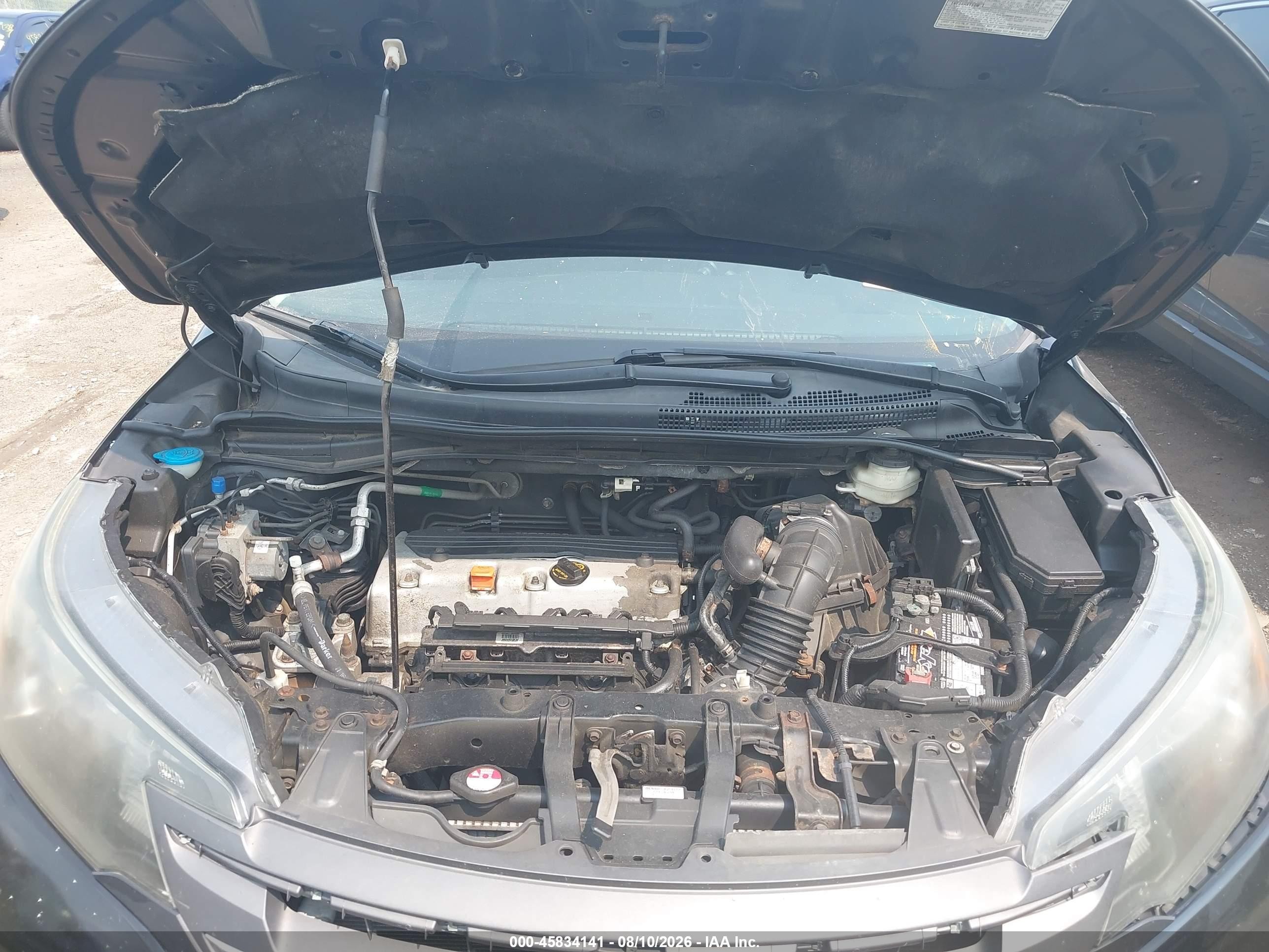 2012 Honda Cr-v Ex Черный vin: 5J6RM4H57CL039619