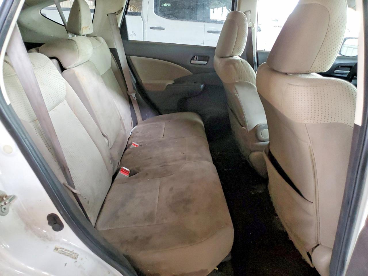2012 Honda Cr-v Ex White vin: 5J6RM4H57CL040883