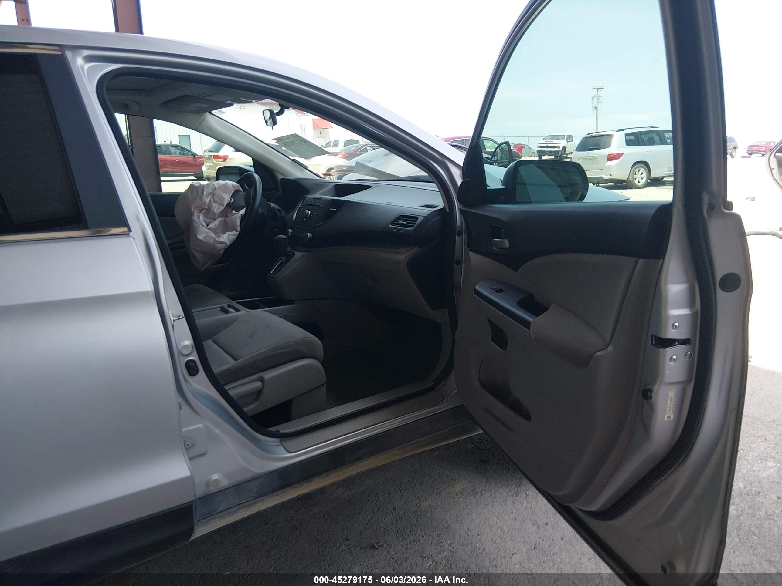 2012 Honda Cr-v Ex Silver vin: 5J6RM4H57CL059109