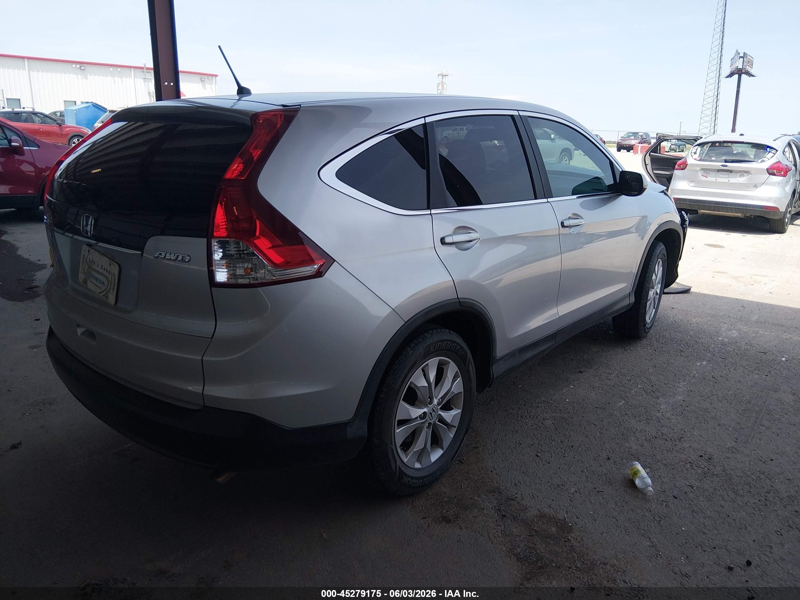 2012 Honda Cr-v Ex Silver vin: 5J6RM4H57CL059109