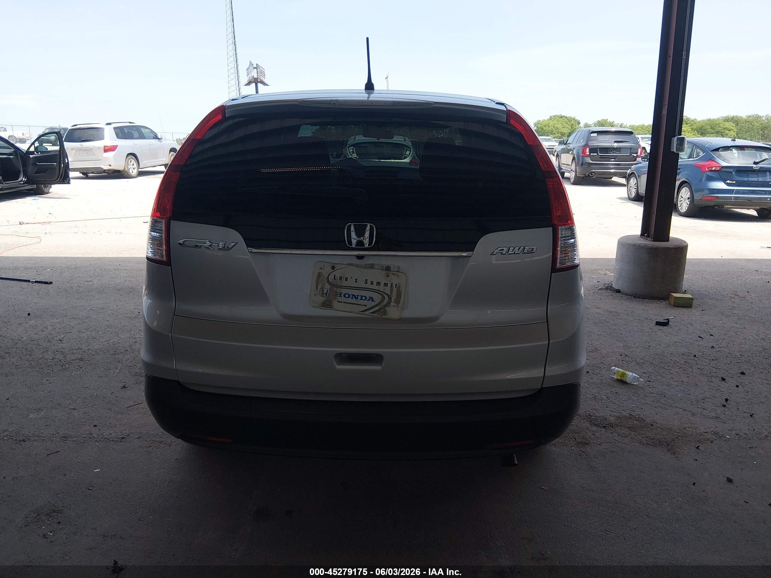 2012 Honda Cr-v Ex Silver vin: 5J6RM4H57CL059109