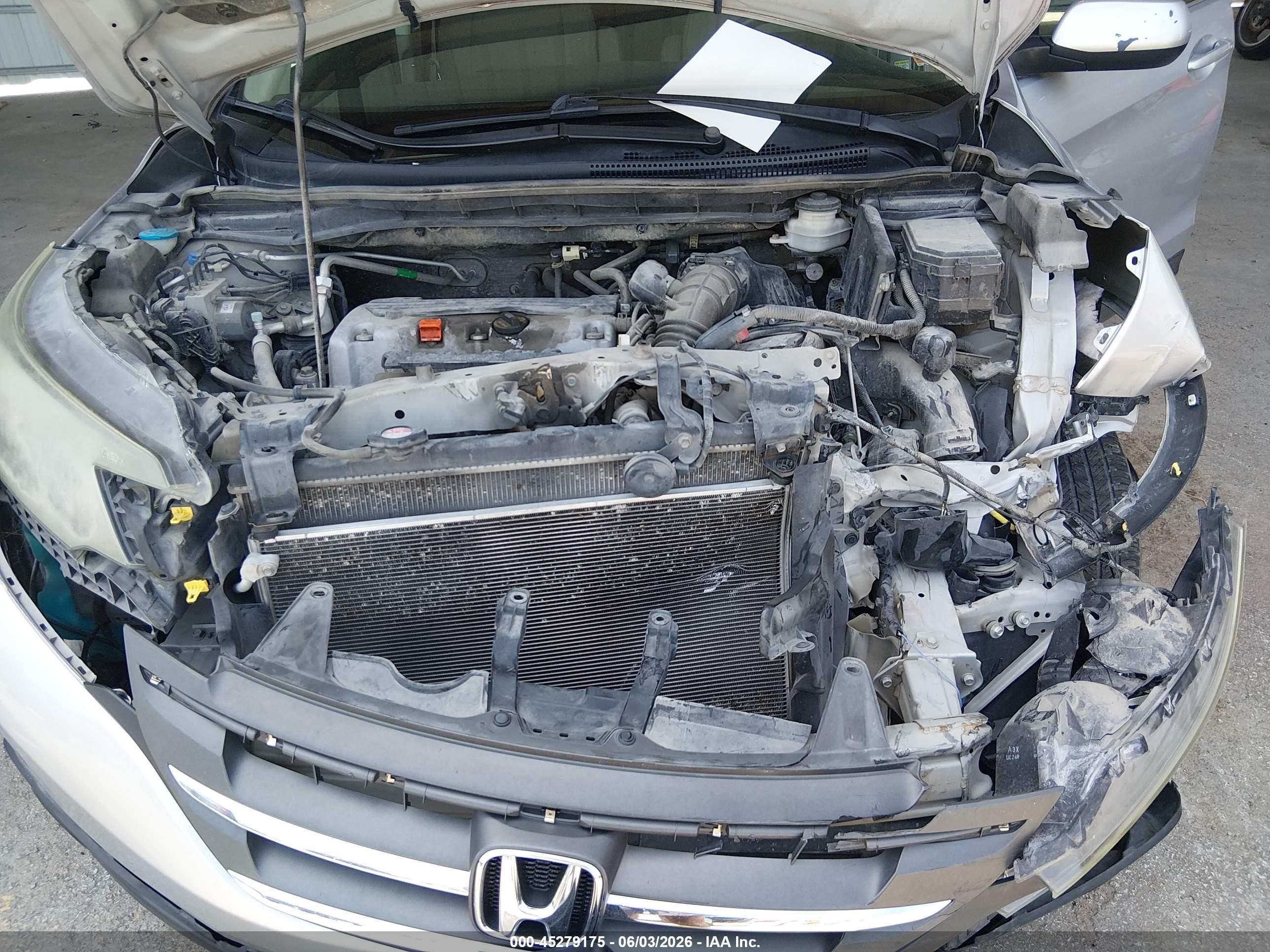 2012 Honda Cr-v Ex Silver vin: 5J6RM4H57CL059109