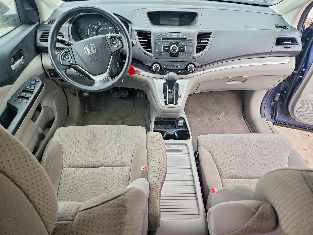 2012 Honda Cr-v Ex Blue vin: 5J6RM4H57CL075407