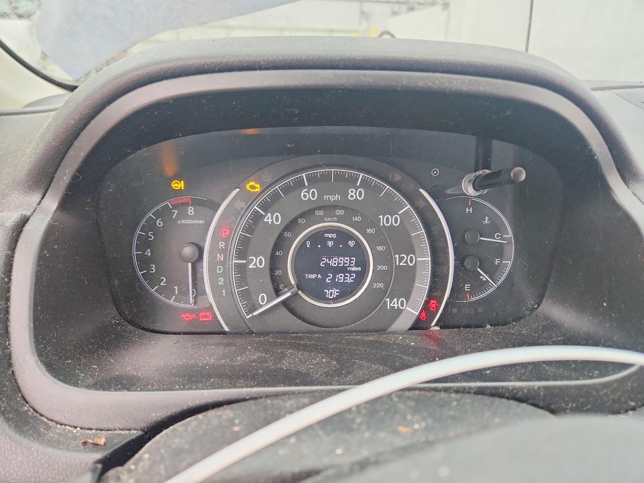 2012 Honda Cr-v Ex Blue vin: 5J6RM4H57CL075407