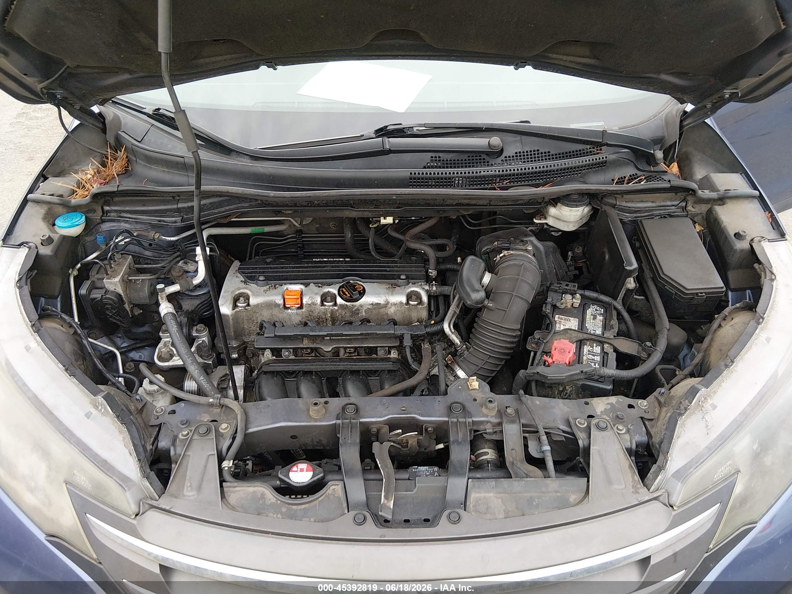 2012 Honda Cr-v Ex Синий vin: 5J6RM4H57CL079599