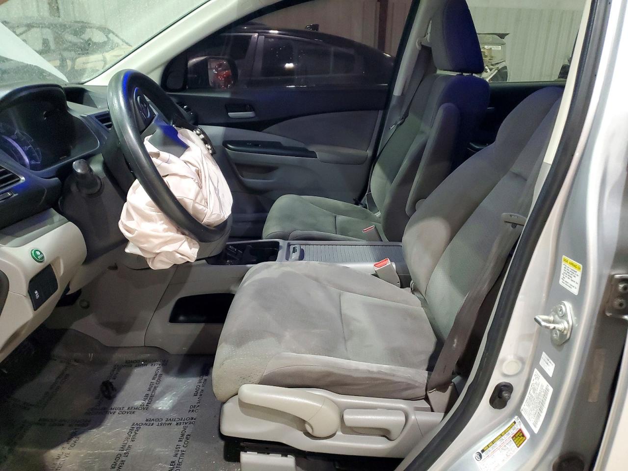 2013 Honda Cr-v Ex Silver vin: 5J6RM4H57DL008615