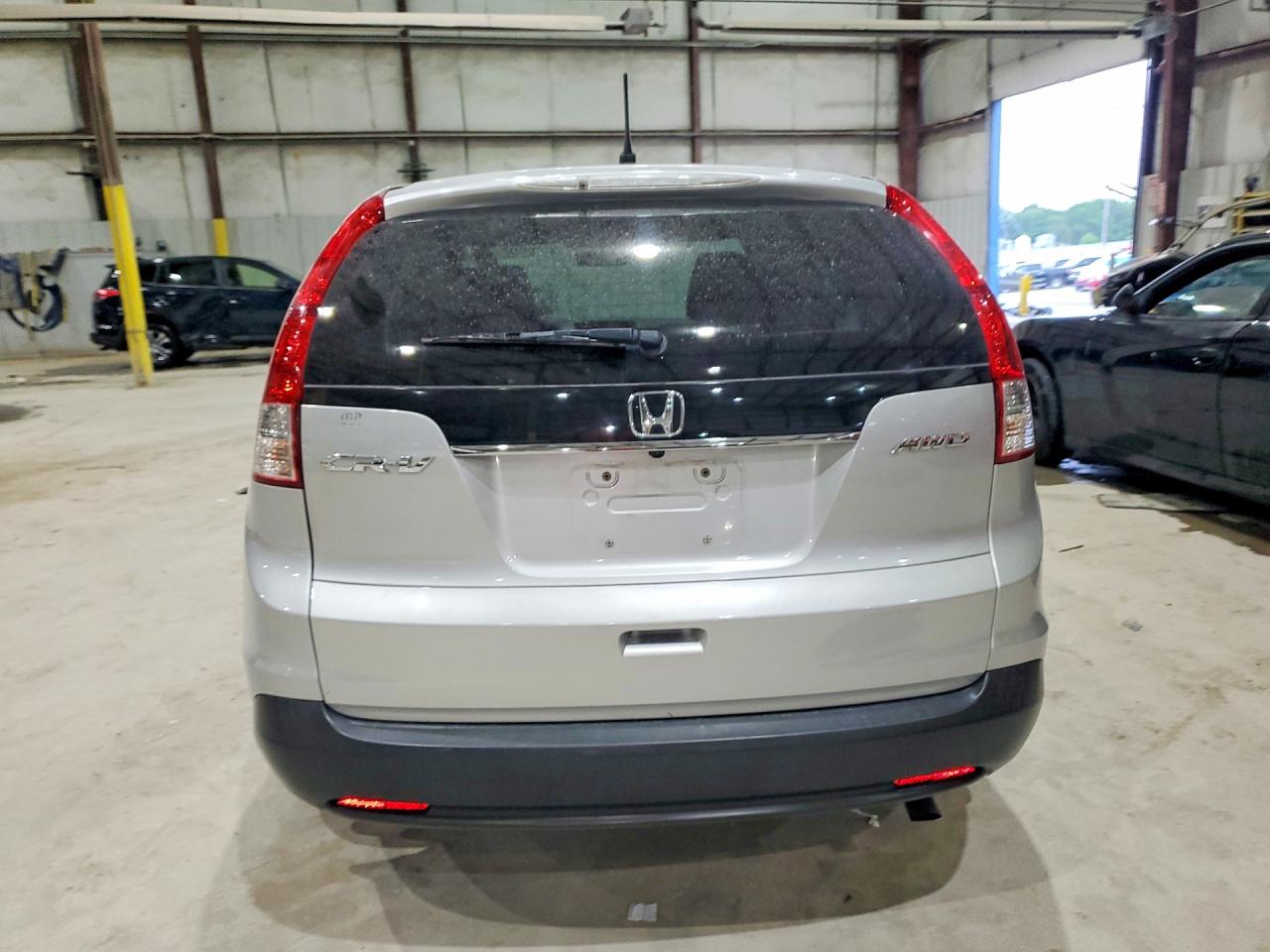 2013 Honda Cr-v Ex Silver vin: 5J6RM4H57DL008615