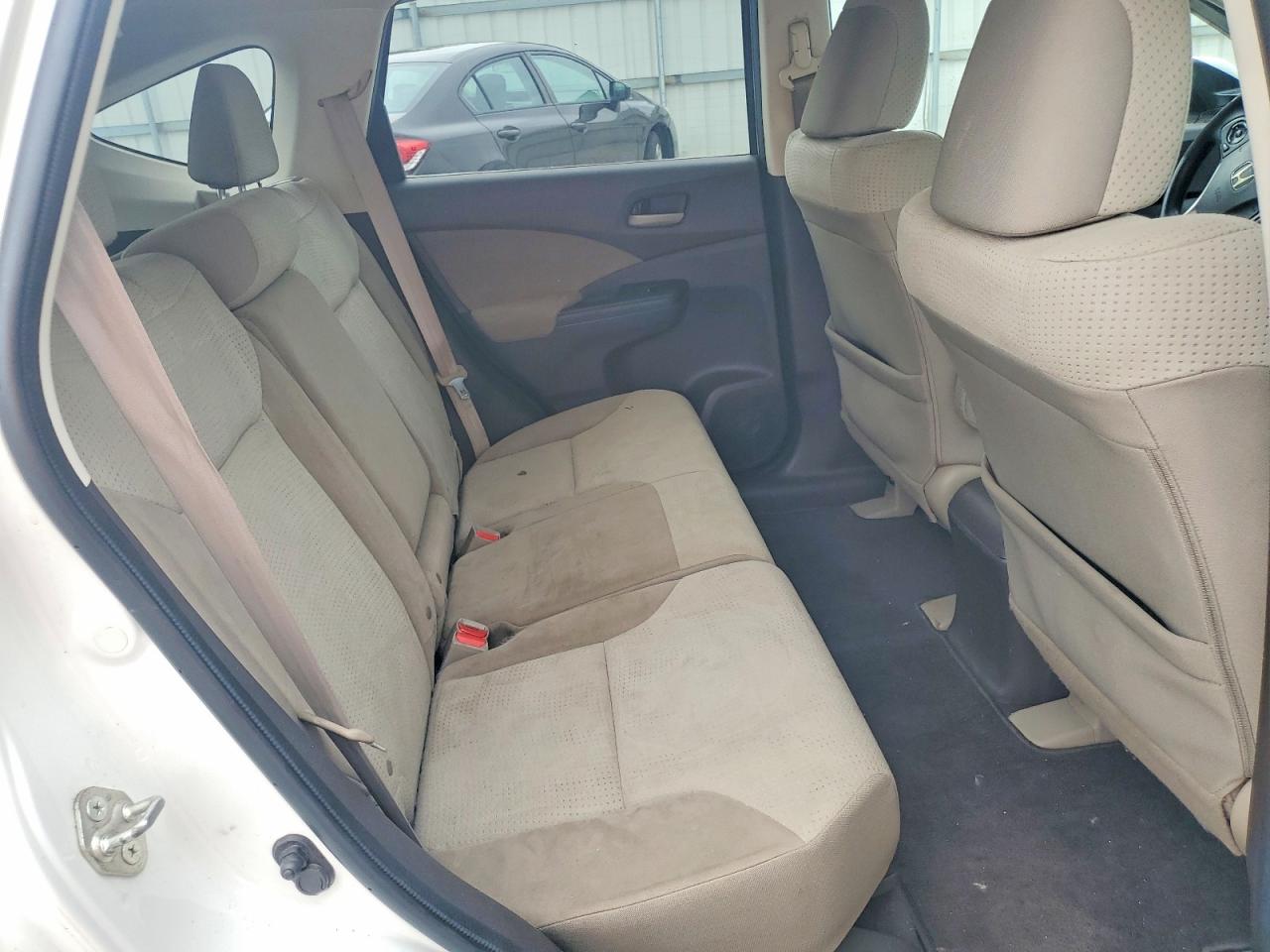 2013 Honda Cr-v Ex White vin: 5J6RM4H57DL009344