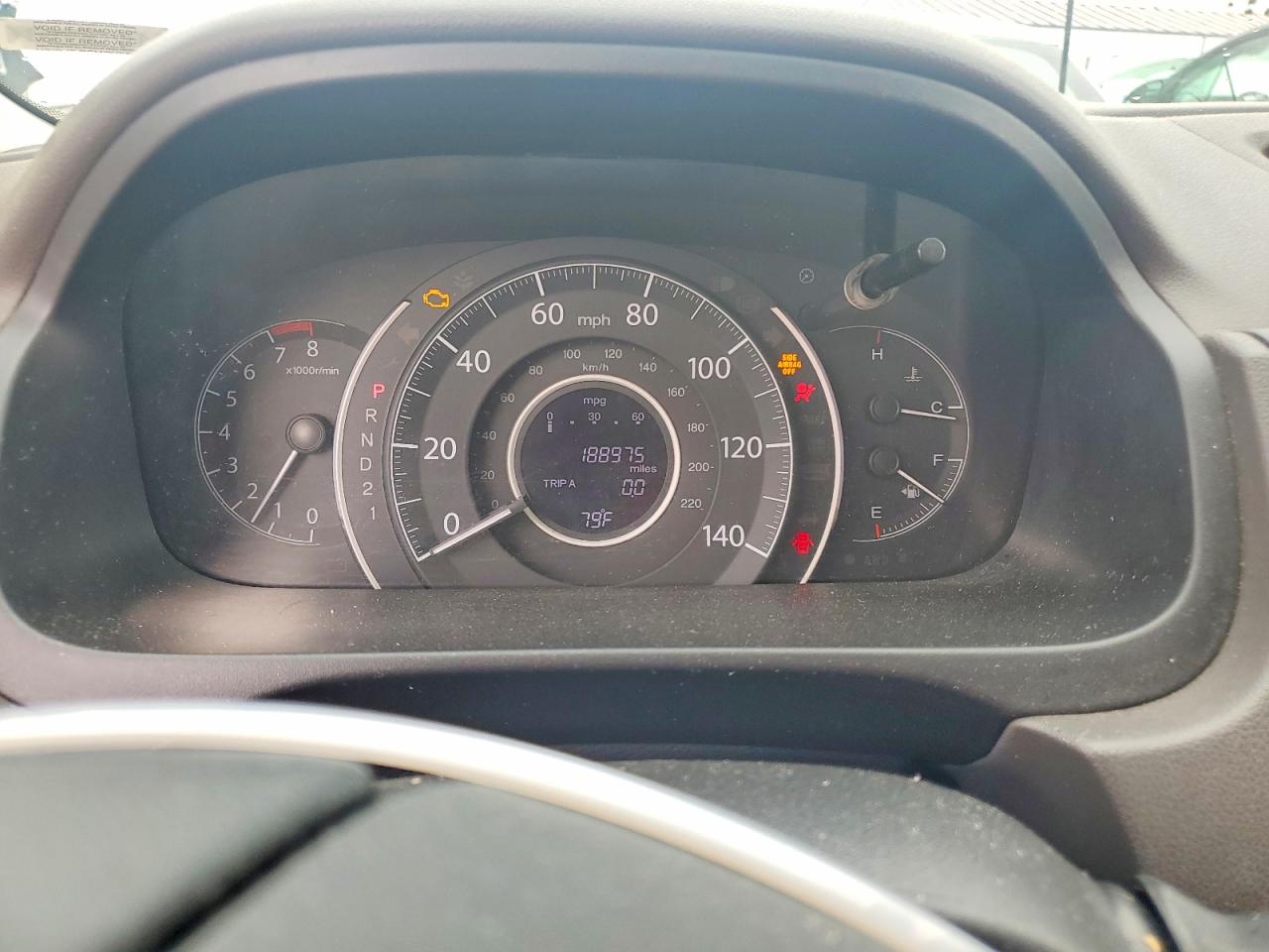 2013 Honda Cr-v Ex White vin: 5J6RM4H57DL009344