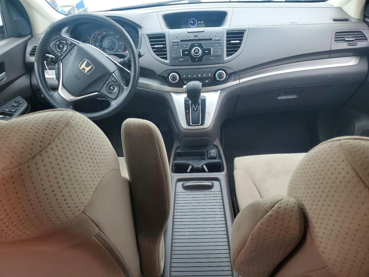 2013 Honda Cr-v Ex White vin: 5J6RM4H57DL009344