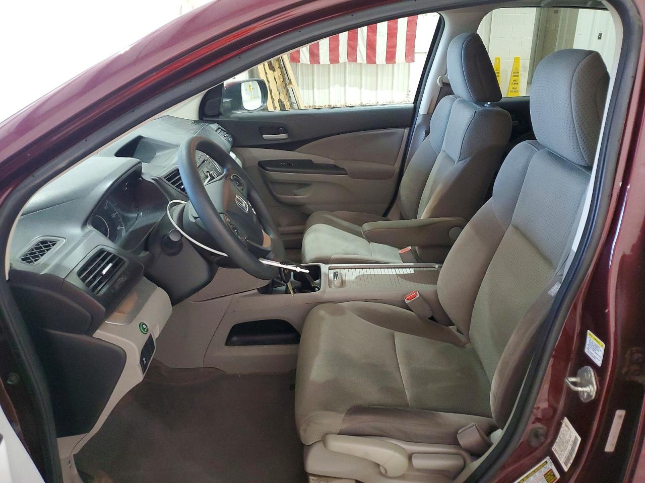 2013 Honda Cr-v Ex Burgundy vin: 5J6RM4H57DL076350