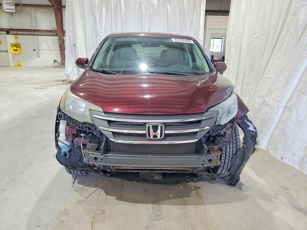 2013 Honda Cr-v Ex Burgundy vin: 5J6RM4H57DL076350