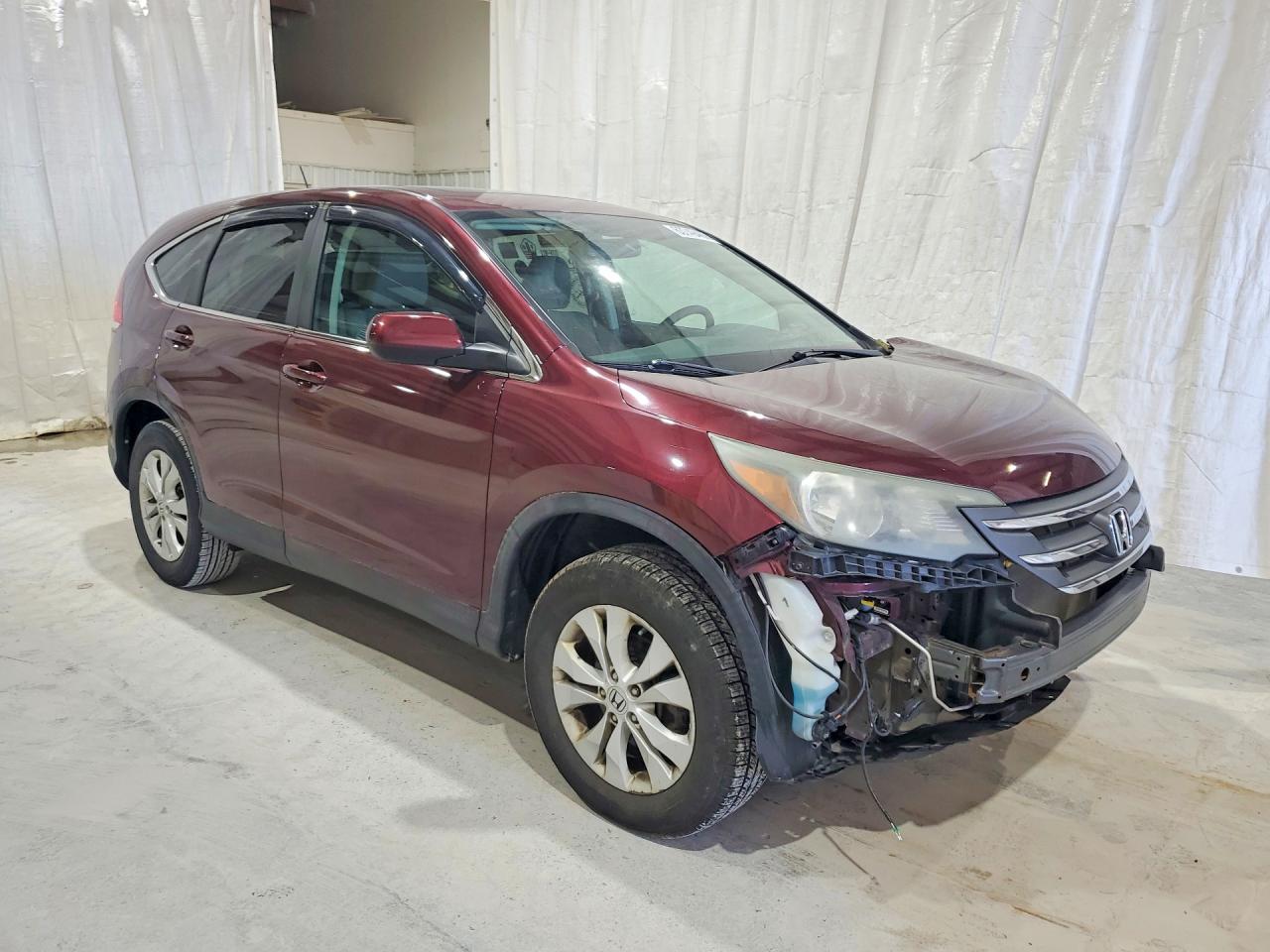 2013 Honda Cr-v Ex Burgundy vin: 5J6RM4H57DL076350