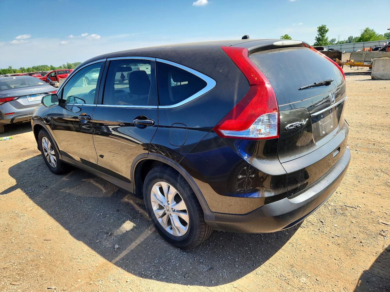2014 Honda Cr-v Ex Коричневый vin: 5J6RM4H57EL004033