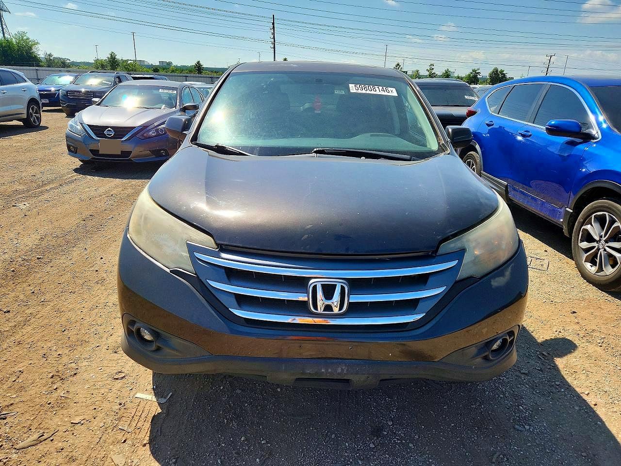 2014 Honda Cr-v Ex Коричневый vin: 5J6RM4H57EL004033
