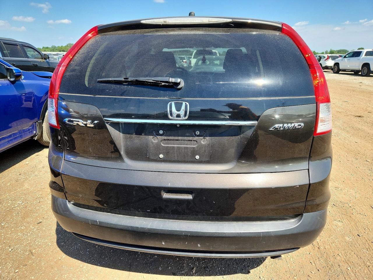 2014 Honda Cr-v Ex Коричневый vin: 5J6RM4H57EL004033
