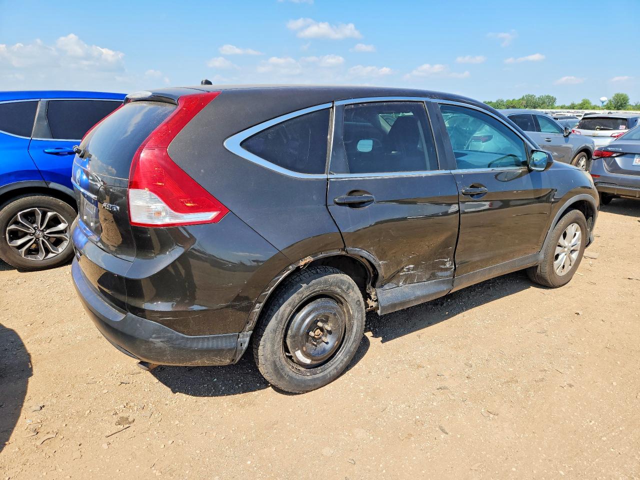 2014 Honda Cr-v Ex Коричневый vin: 5J6RM4H57EL004033